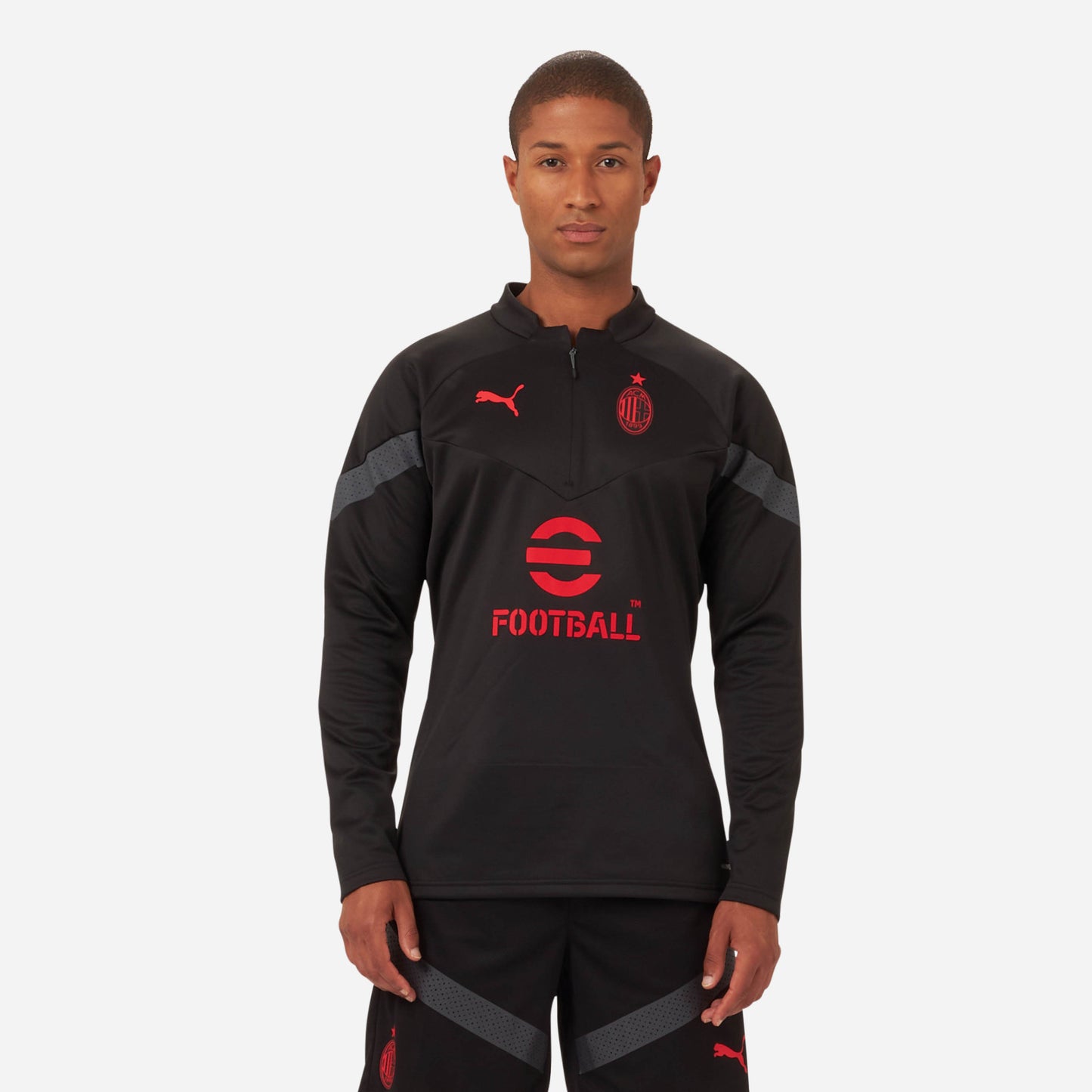 MILAN 1/4 ZIP TRAINING 2022/23 SWEATSHIRT