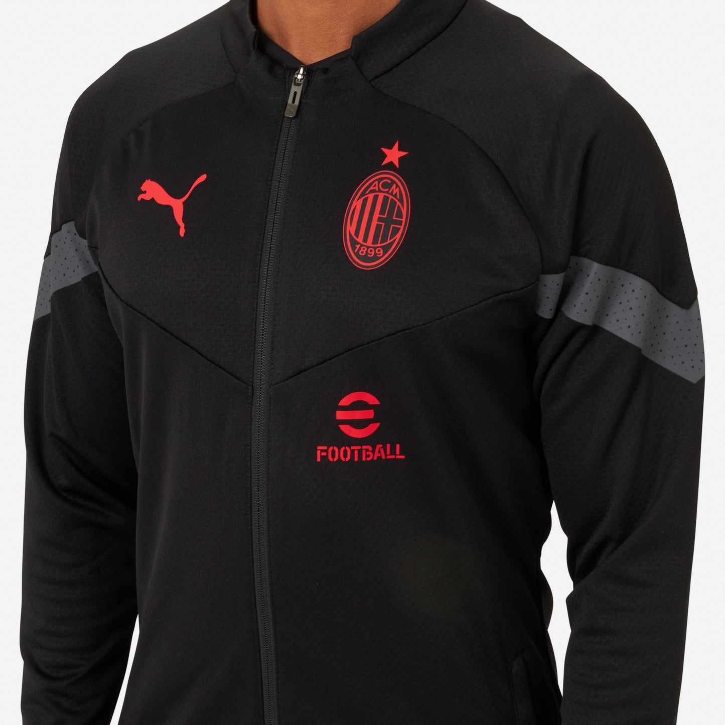 MILAN TRAINING 2022/23 JACKET WITH ZIPPER AND POCKETS