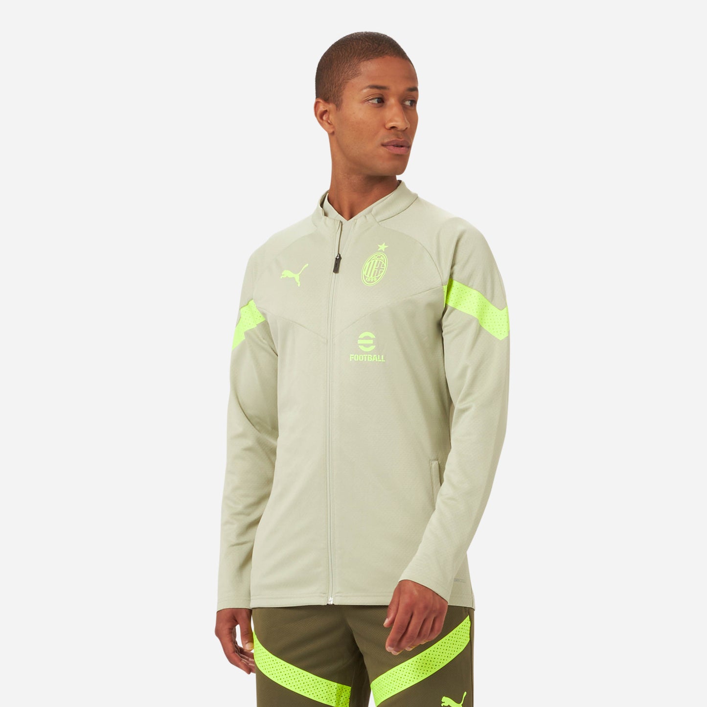 MILAN TRAINING 2022/23 JACKET WITH ZIPPER AND POCKETS