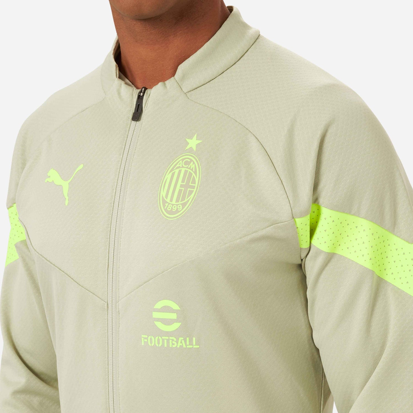 MILAN TRAINING 2022/23 JACKET WITH ZIPPER AND POCKETS