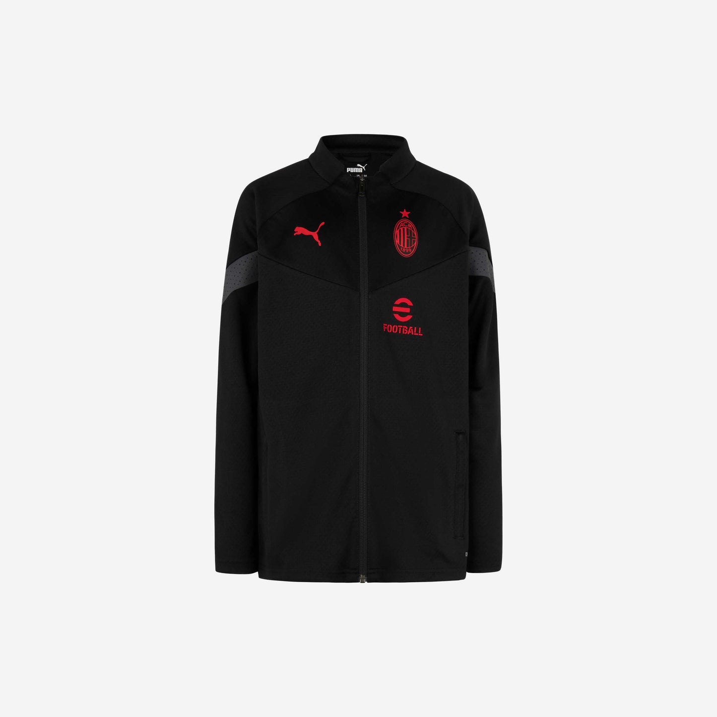 MILAN TRAINING 2022/23 KIDS’ JACKET WITH ZIPPER AND POCKETS