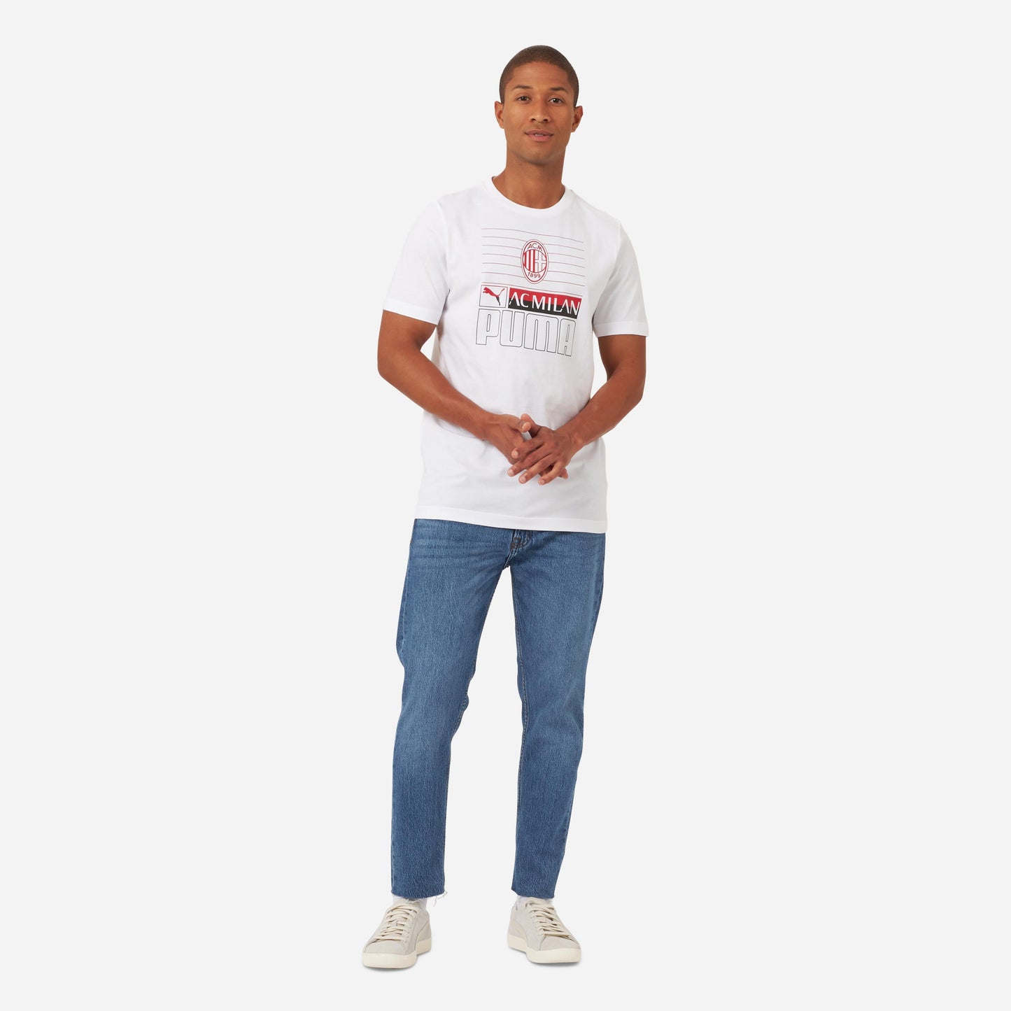 T-SHIRT MILAN CON STAMPA FRONTALE