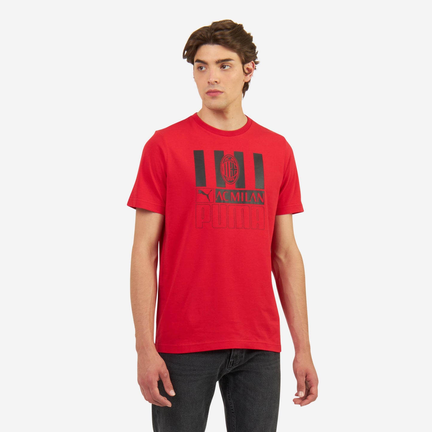 T-SHIRT MILAN CON STAMPA FRONTALE