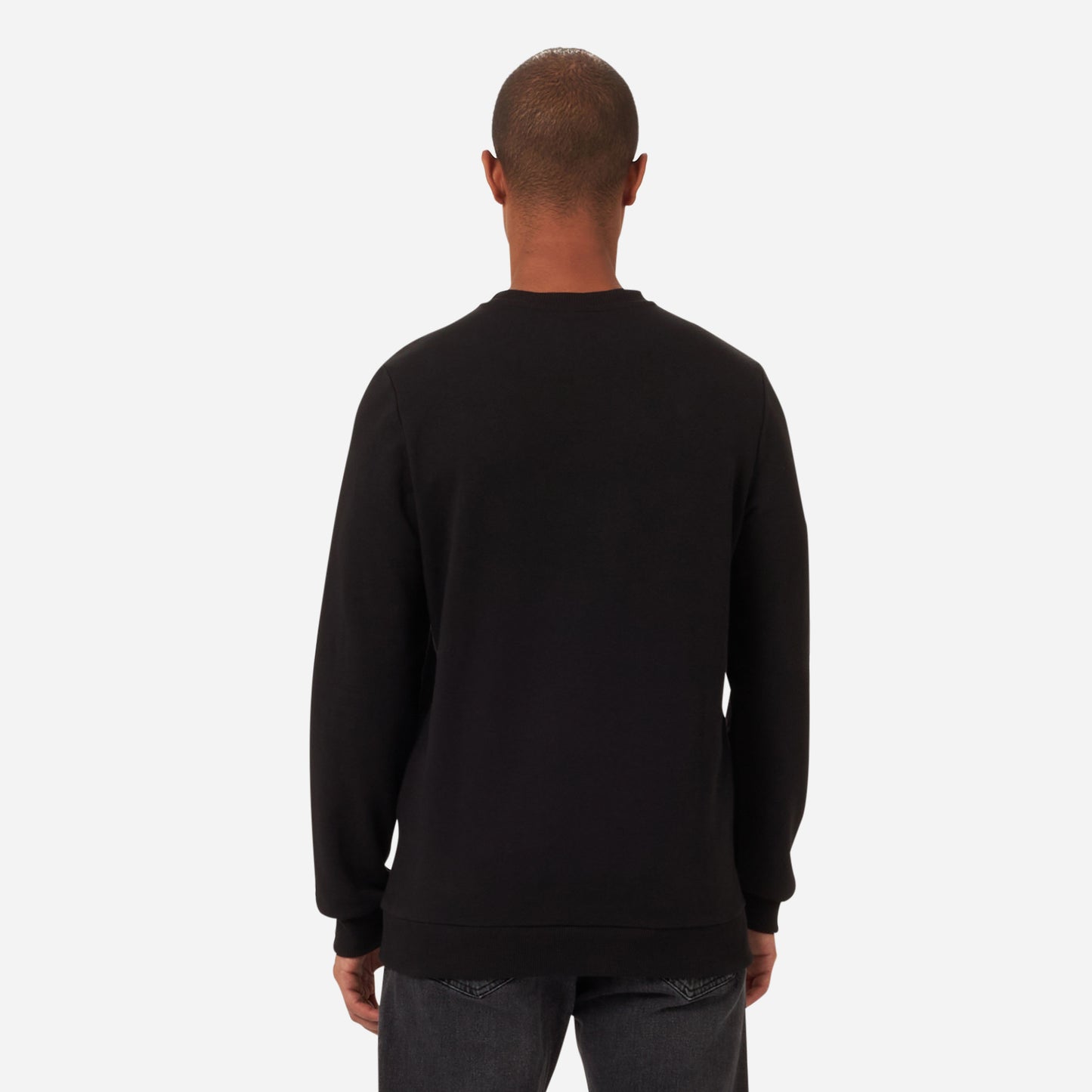 MILAN CREW NECK SWEATSHIRT WITH FRONT PRINT