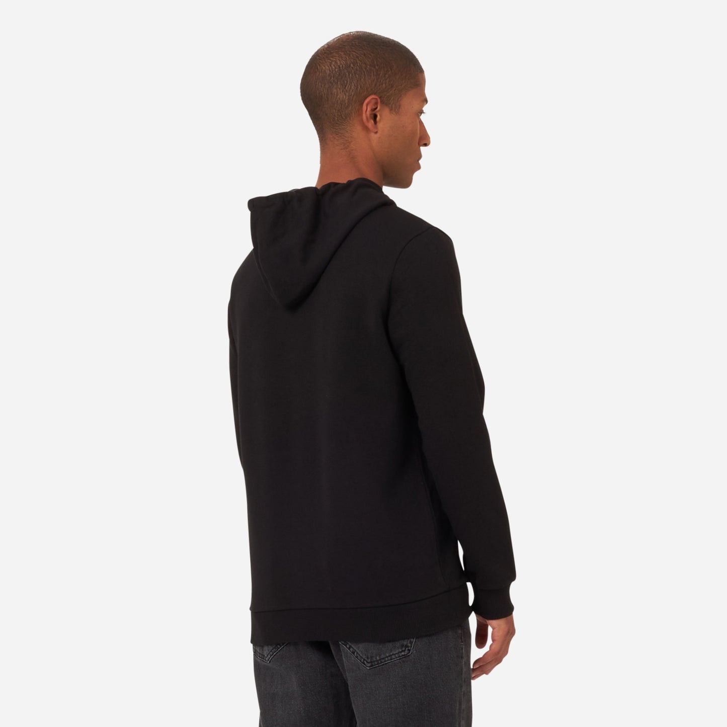 FELPA MILAN CON CAPPUCCIO E STAMPA