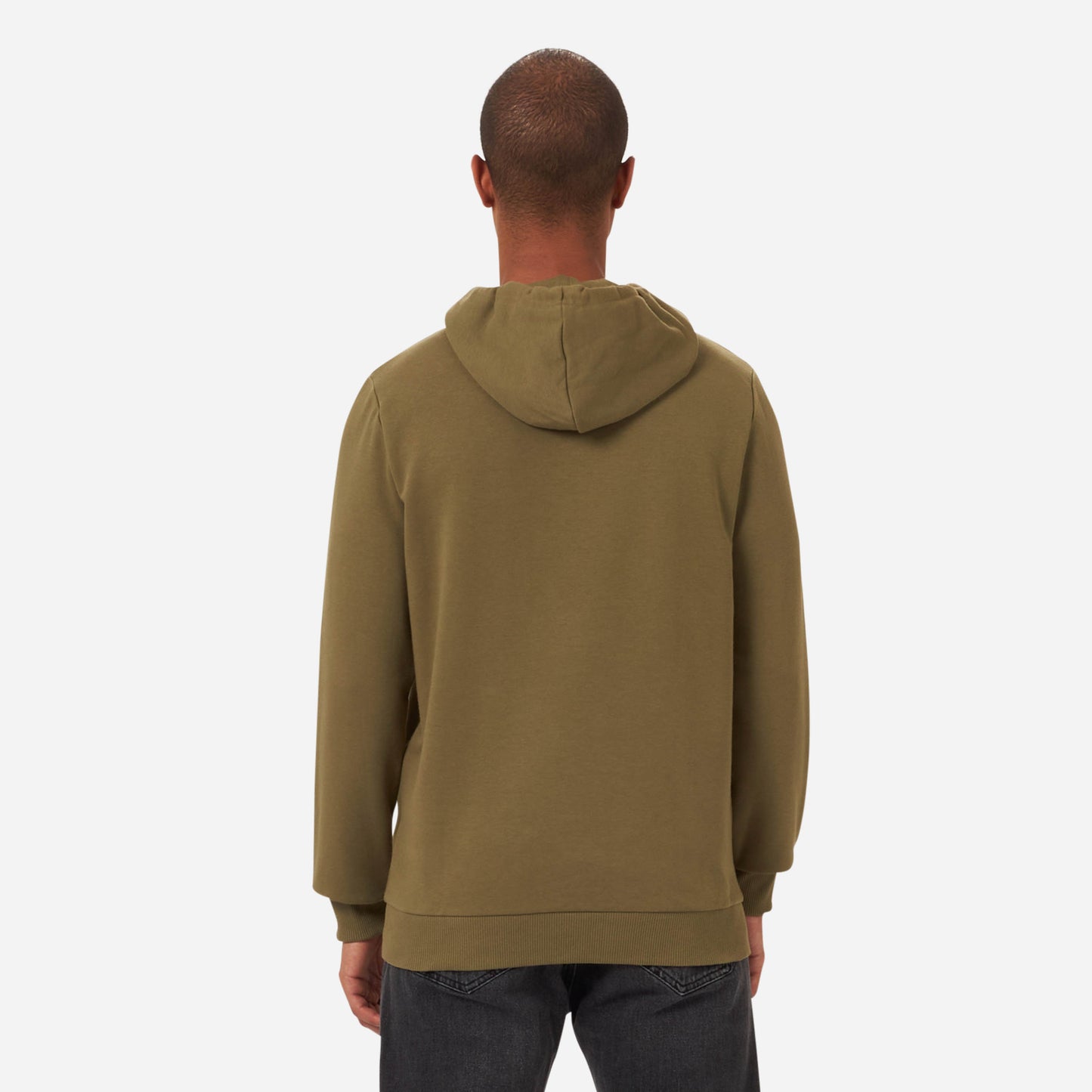 FELPA MILAN CON CAPPUCCIO E STAMPA