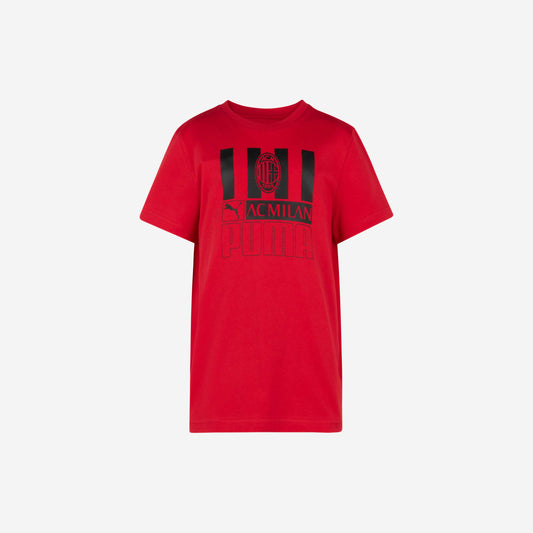 T-SHIRT MILAN BAMBINO CON STAMPA FRONTALE