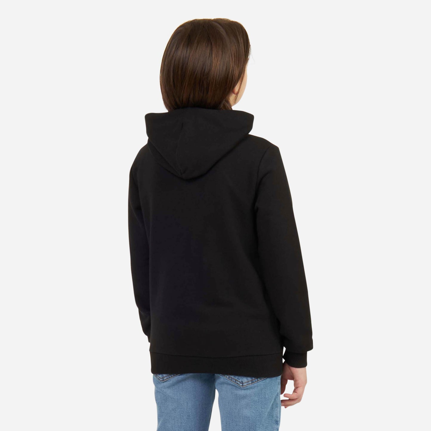 FELPA MILAN BAMBINO CON CAPPUCCIO E STAMPA