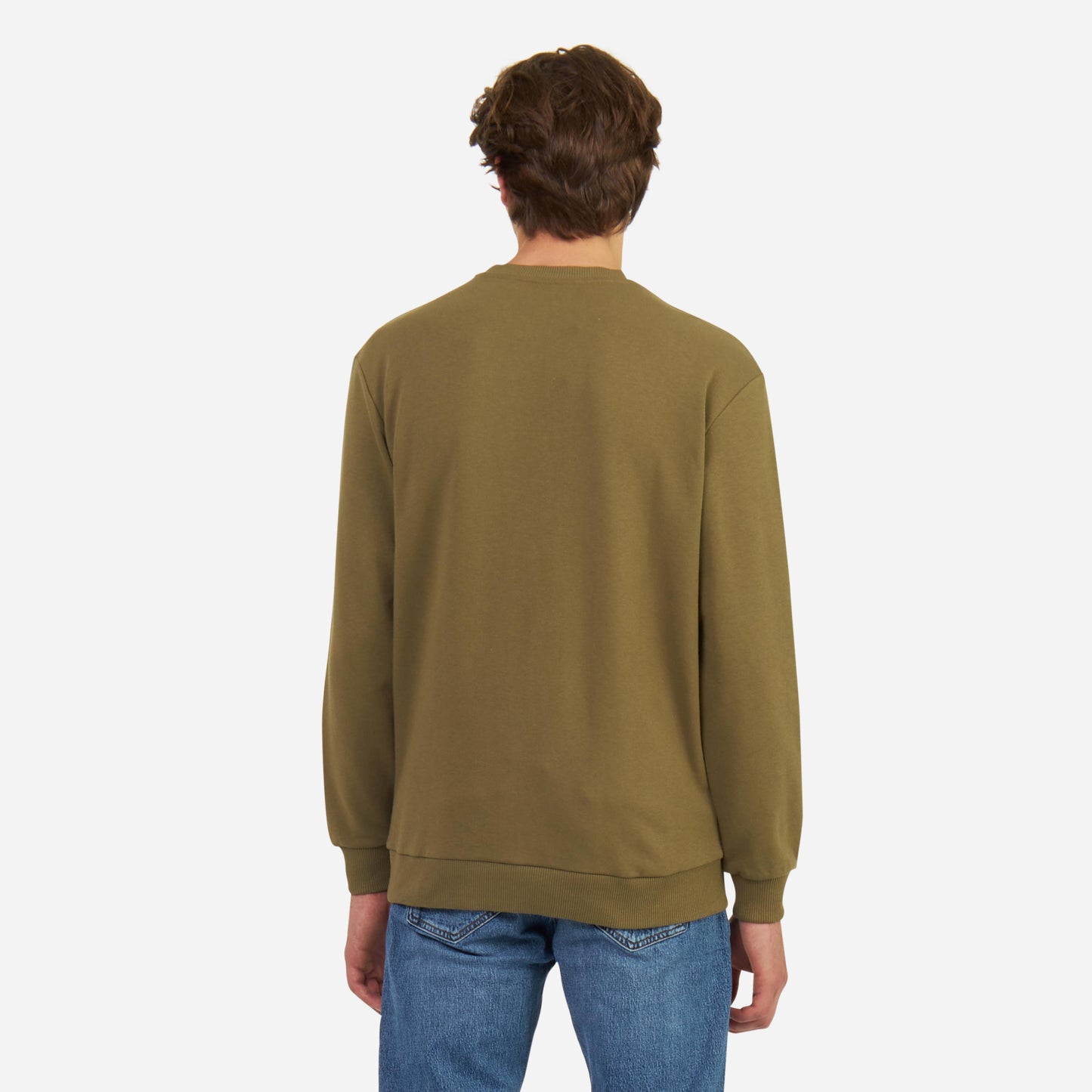 MILAN CREW NECK SWEATSHIRT WITH PRINTS AND PATCH