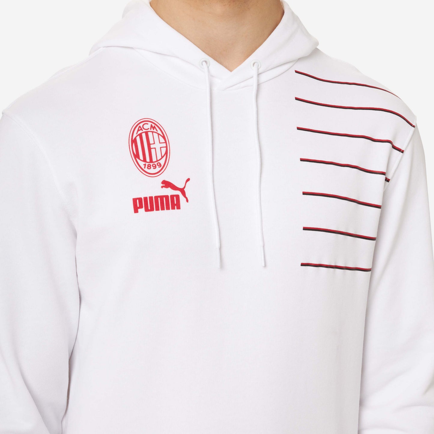 FELPA MILAN CON CAPPUCCIO E TASCA FRONTALE