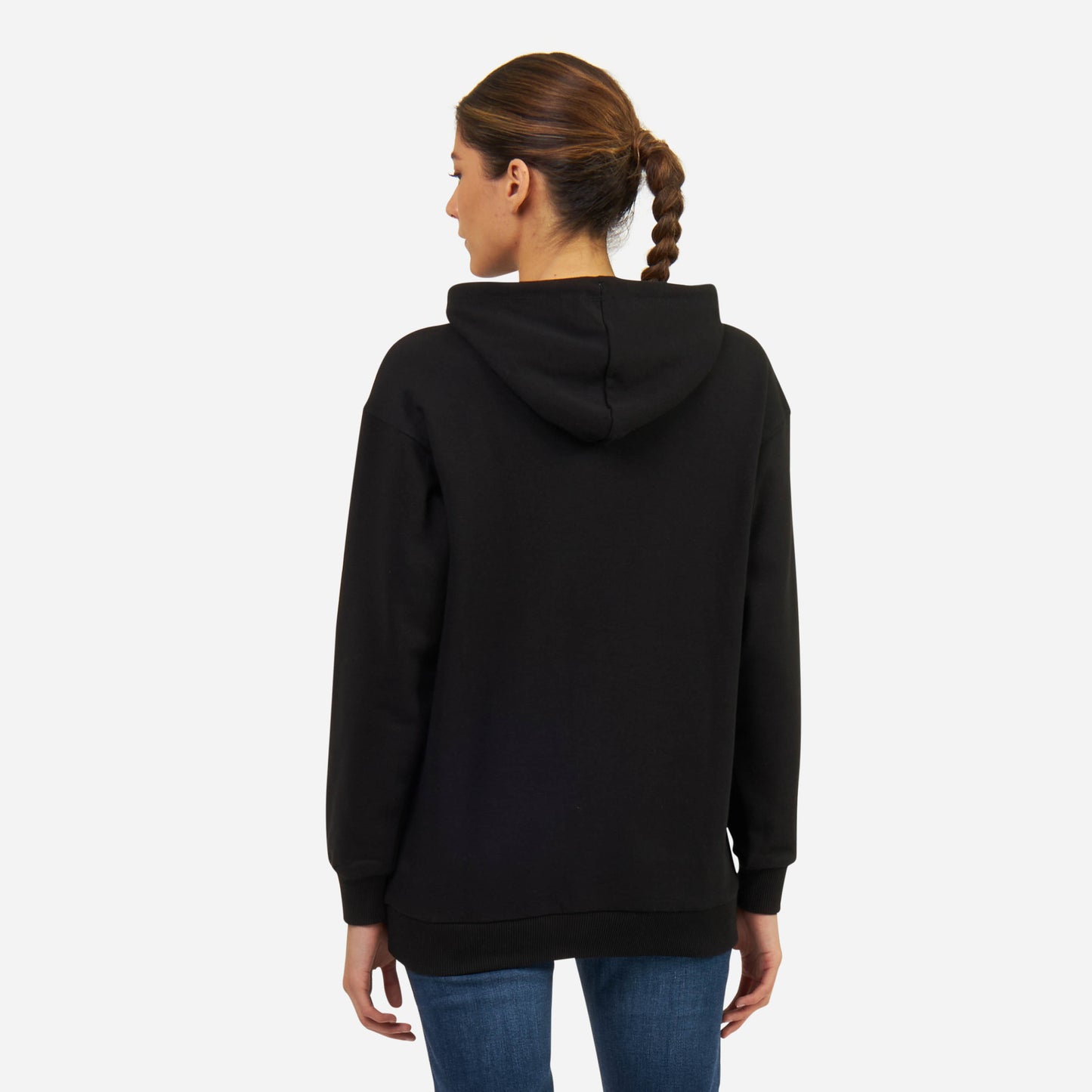 MILAN WOMEN’S SWEATSHIRT WITH HOOD AND FRONT POCKET