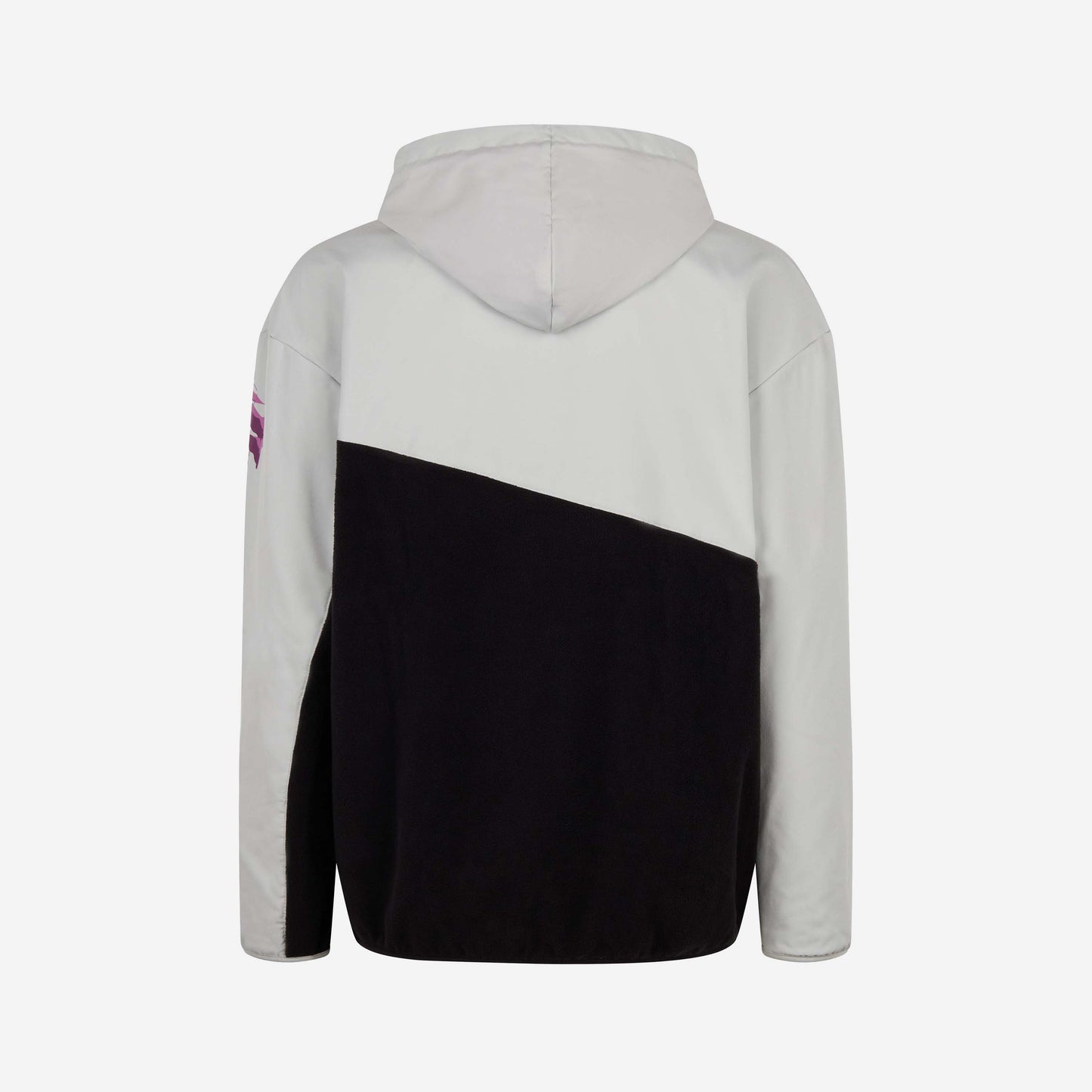 FELPA MILAN COLOR BLOCK CON CAPPUCCIO