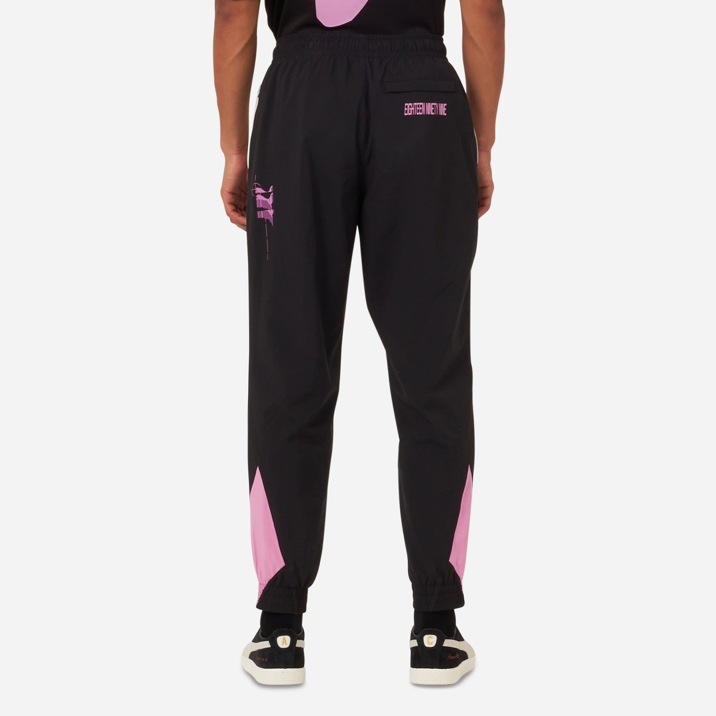 AC MILAN COLOUR BLOCK TROUSERS WITH POCKETS