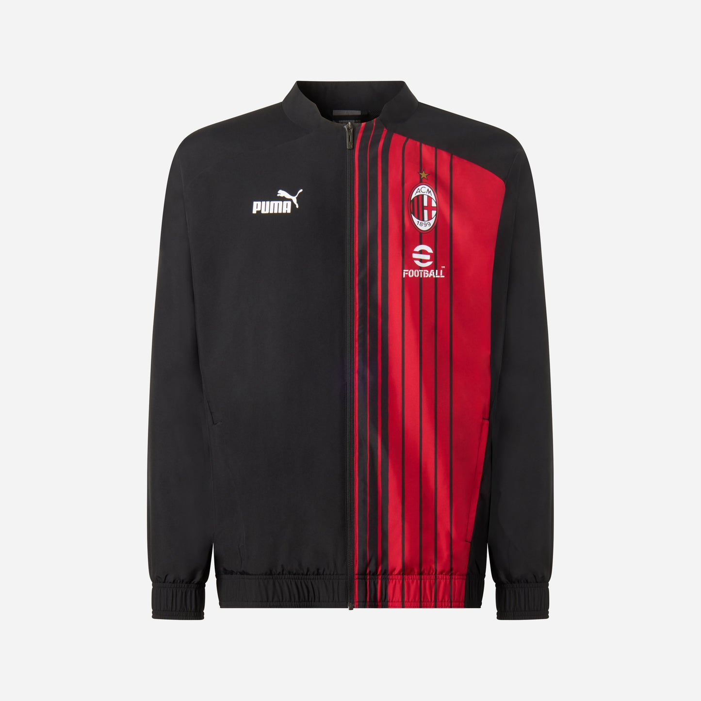 MILAN PREMATCH 2023 JACKET WITH ZIPPER