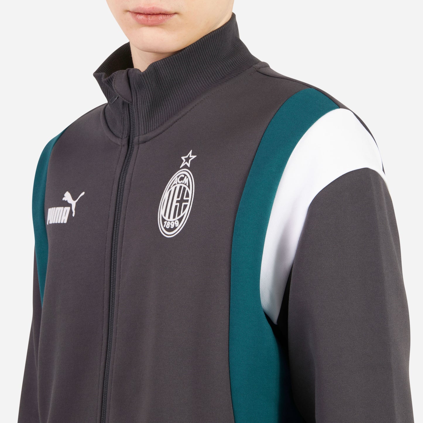 FELPA CON ZIP ARCHIVE MILAN