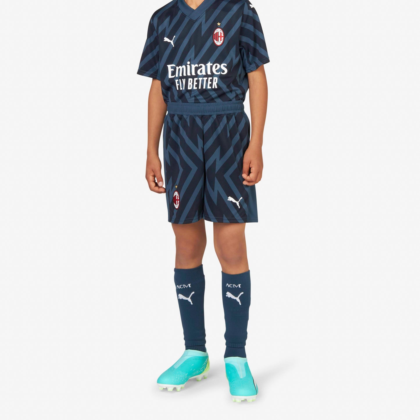 PANTALONCINI PORTIERE BAMBINO MILAN GARA THIRD 2023/24