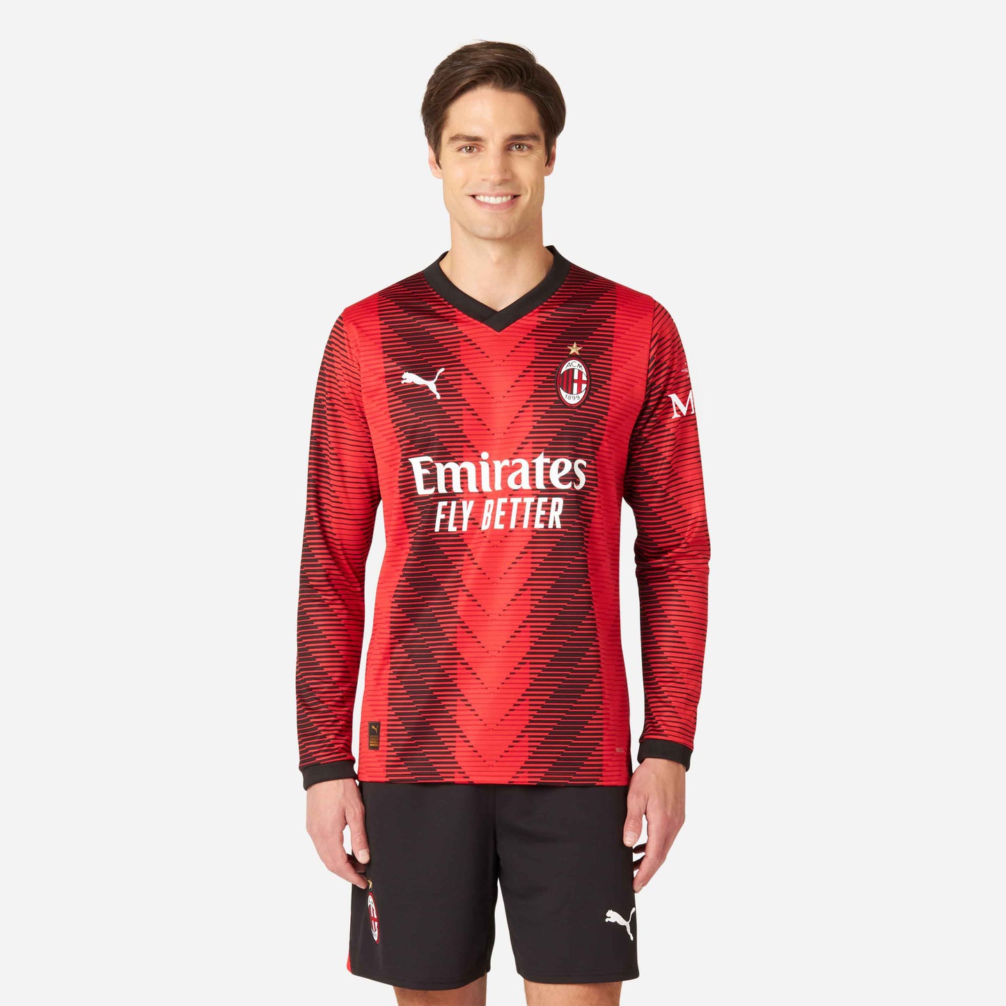 MILAN LONG SLEEVE HOME 2023/24 JERSEY