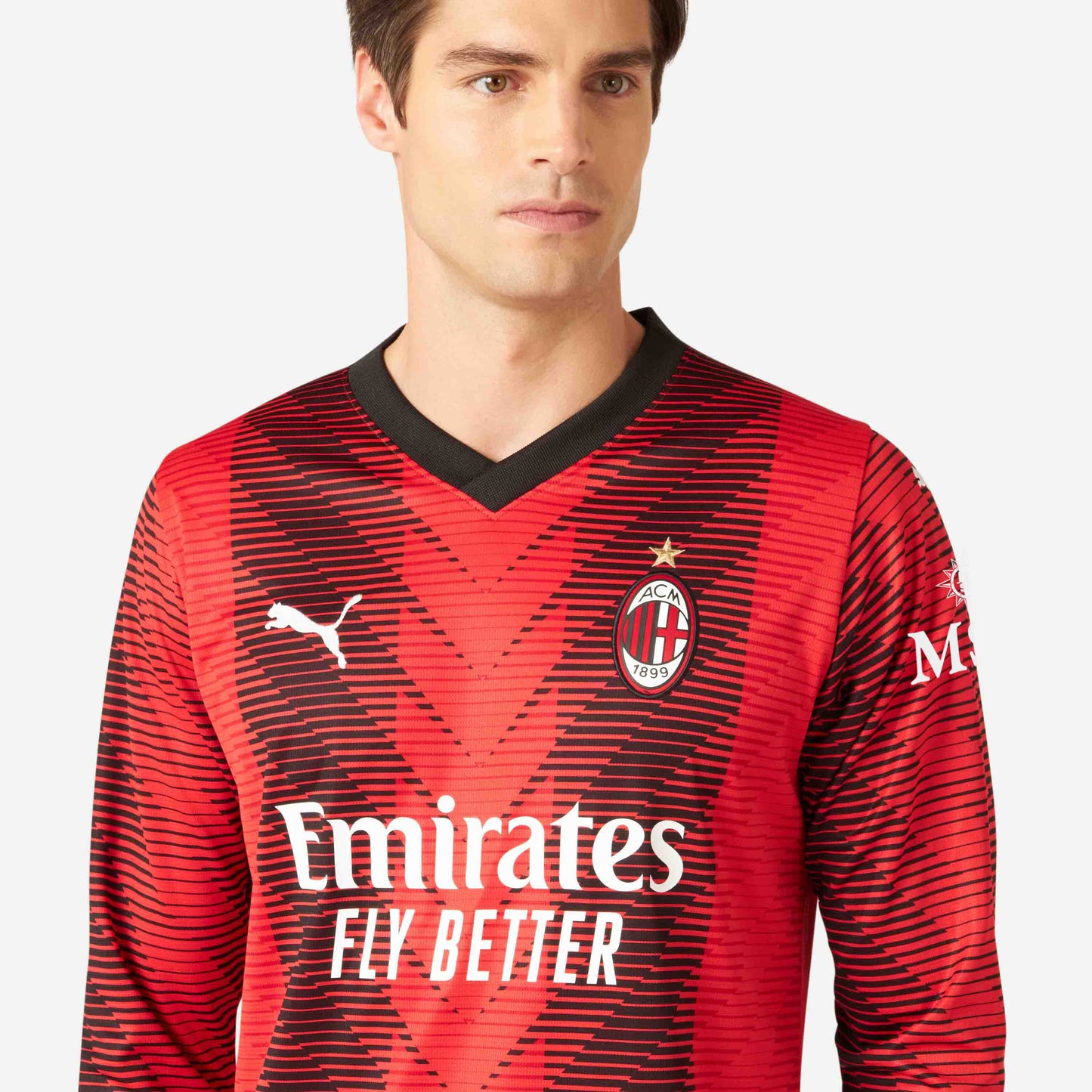 MILAN LONG SLEEVE HOME 2023/24 JERSEY