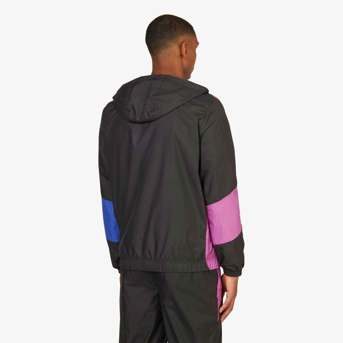 MILAN PREMATCH 2023/24 JACKET WITH ZIPPER AND HOOD