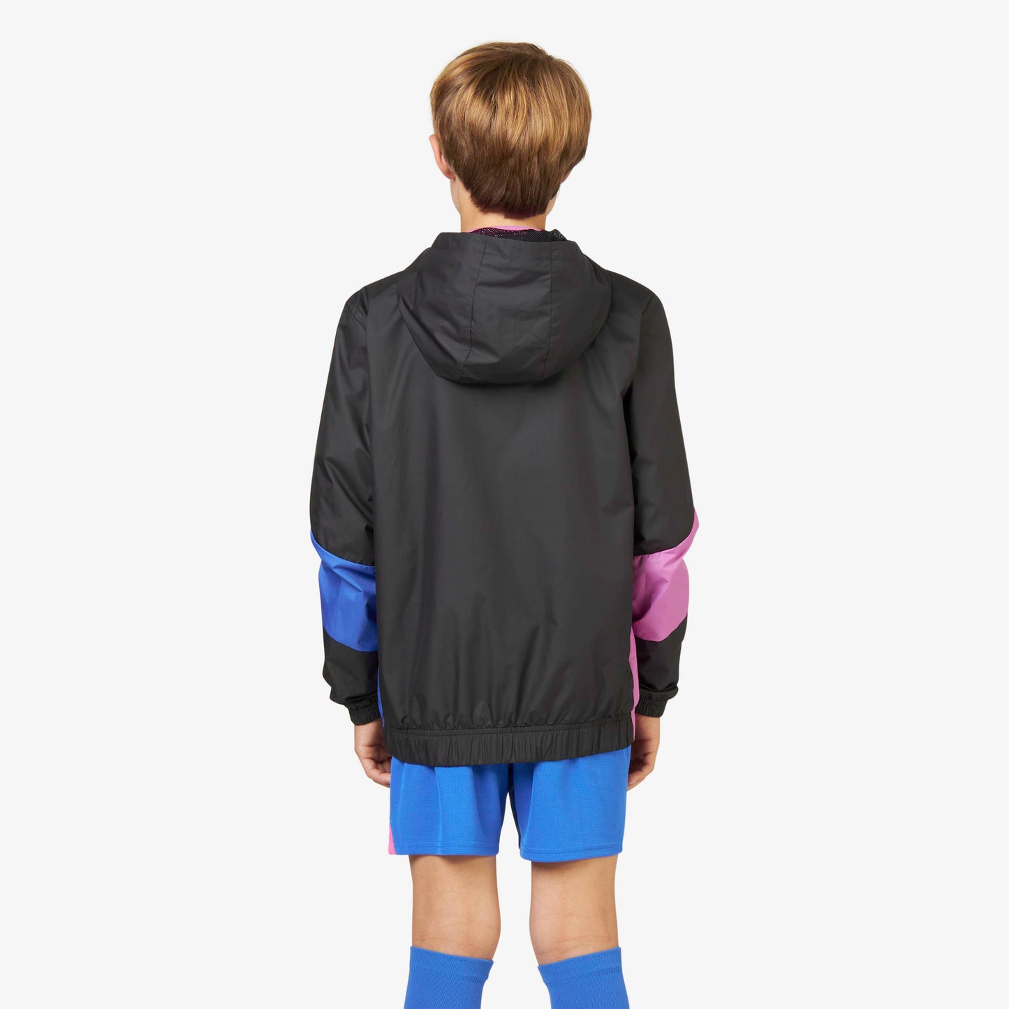 MILAN PREMATCH 2023/24 KIDS’ JACKET WITH ZIPPER AND HOOD