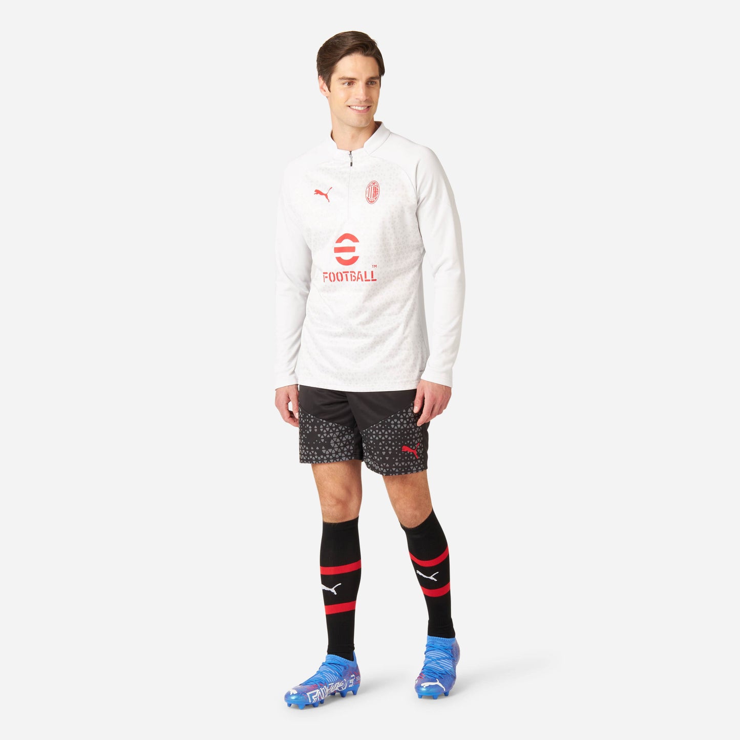 MILAN 1/4 ZIP TRAINING 2023/24 SWEATSHIRT