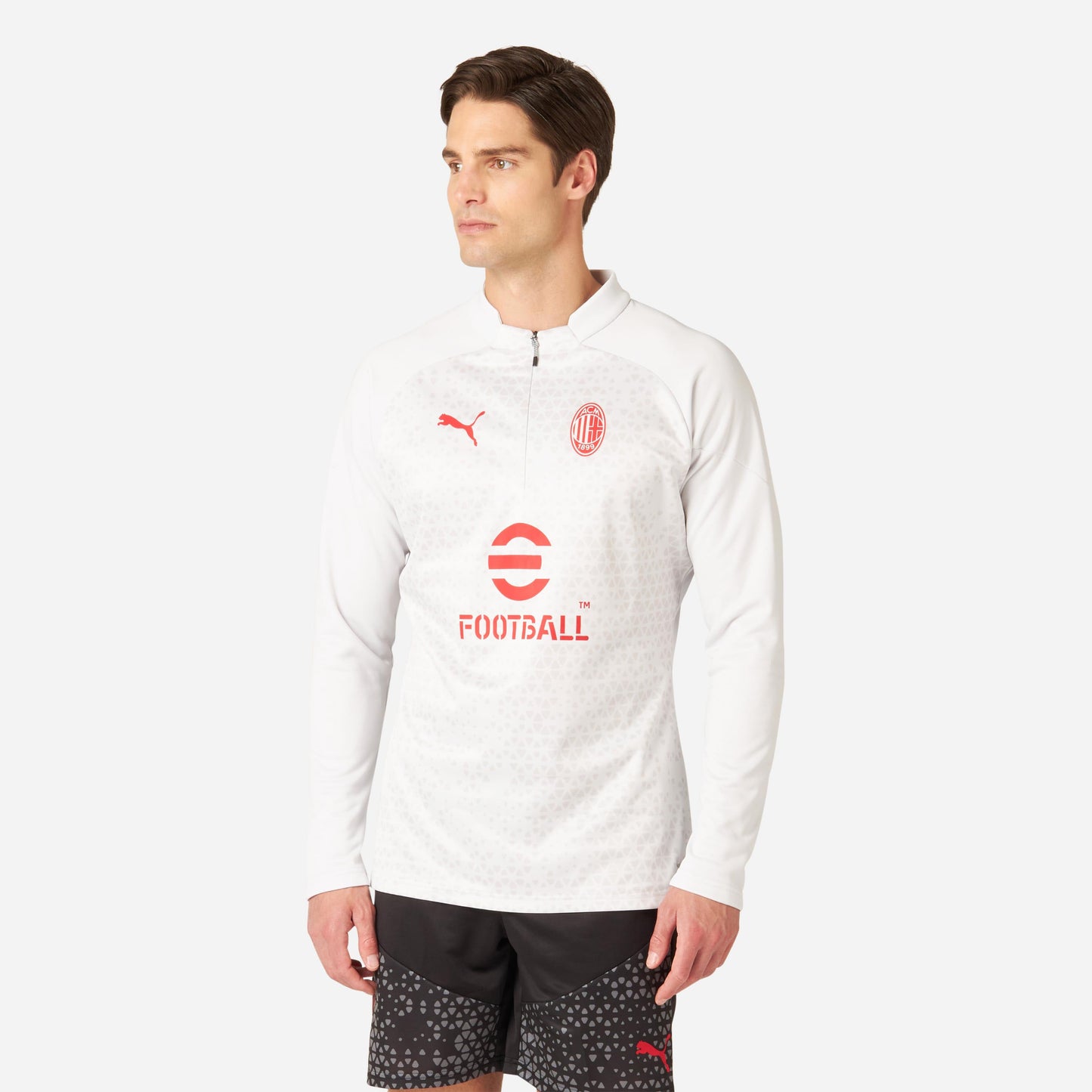 MILAN 1/4 ZIP TRAINING 2023/24 SWEATSHIRT
