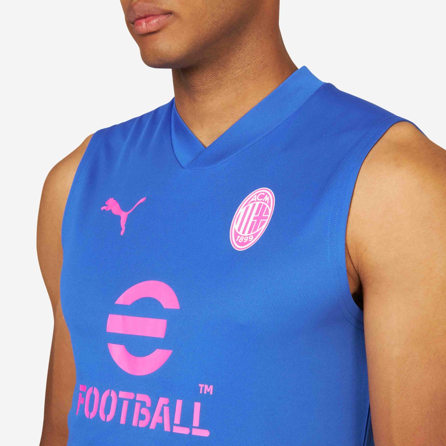 MILAN SLEEVELESS TRAINING 2023/24 JERSEY
