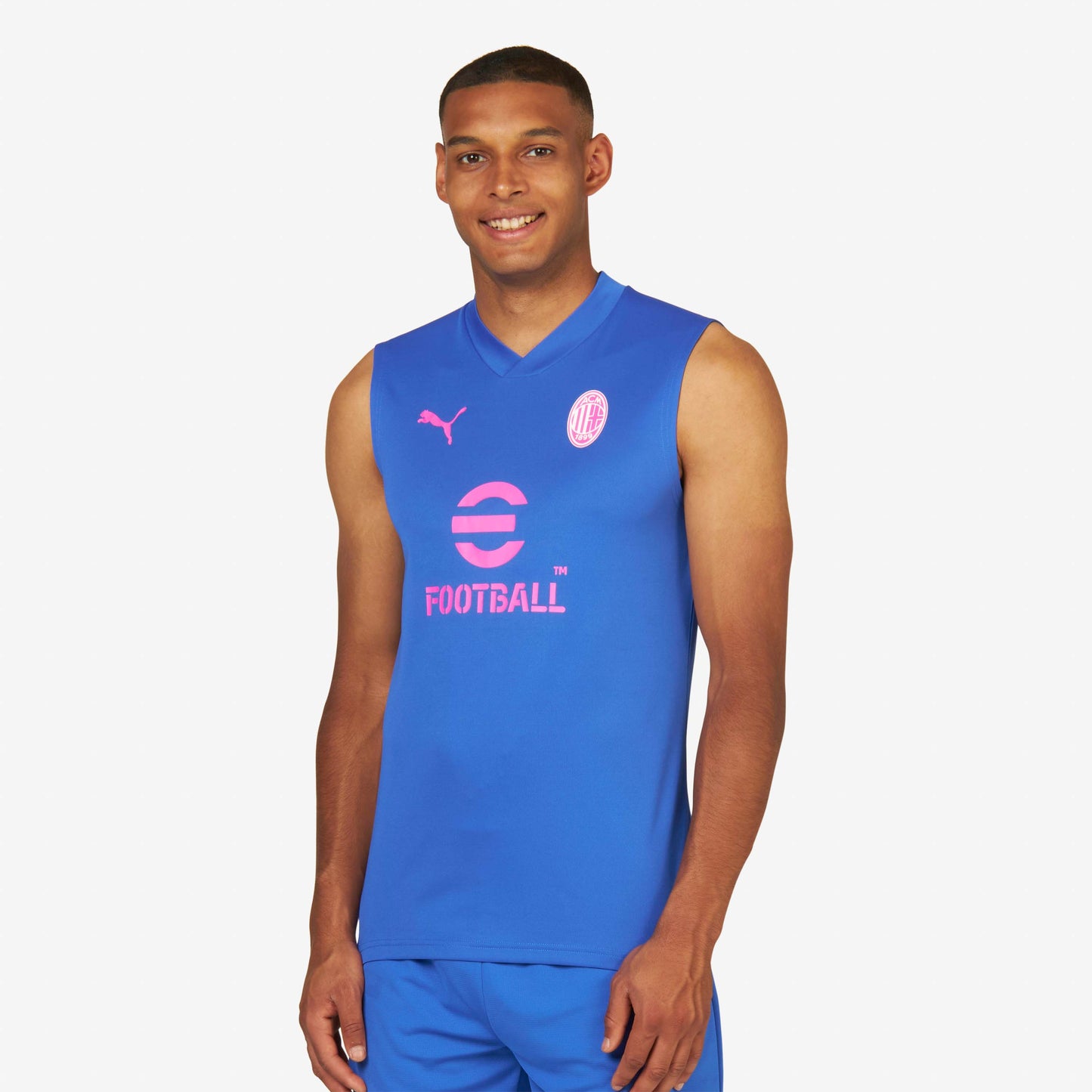 MILAN SLEEVELESS TRAINING 2023/24 JERSEY