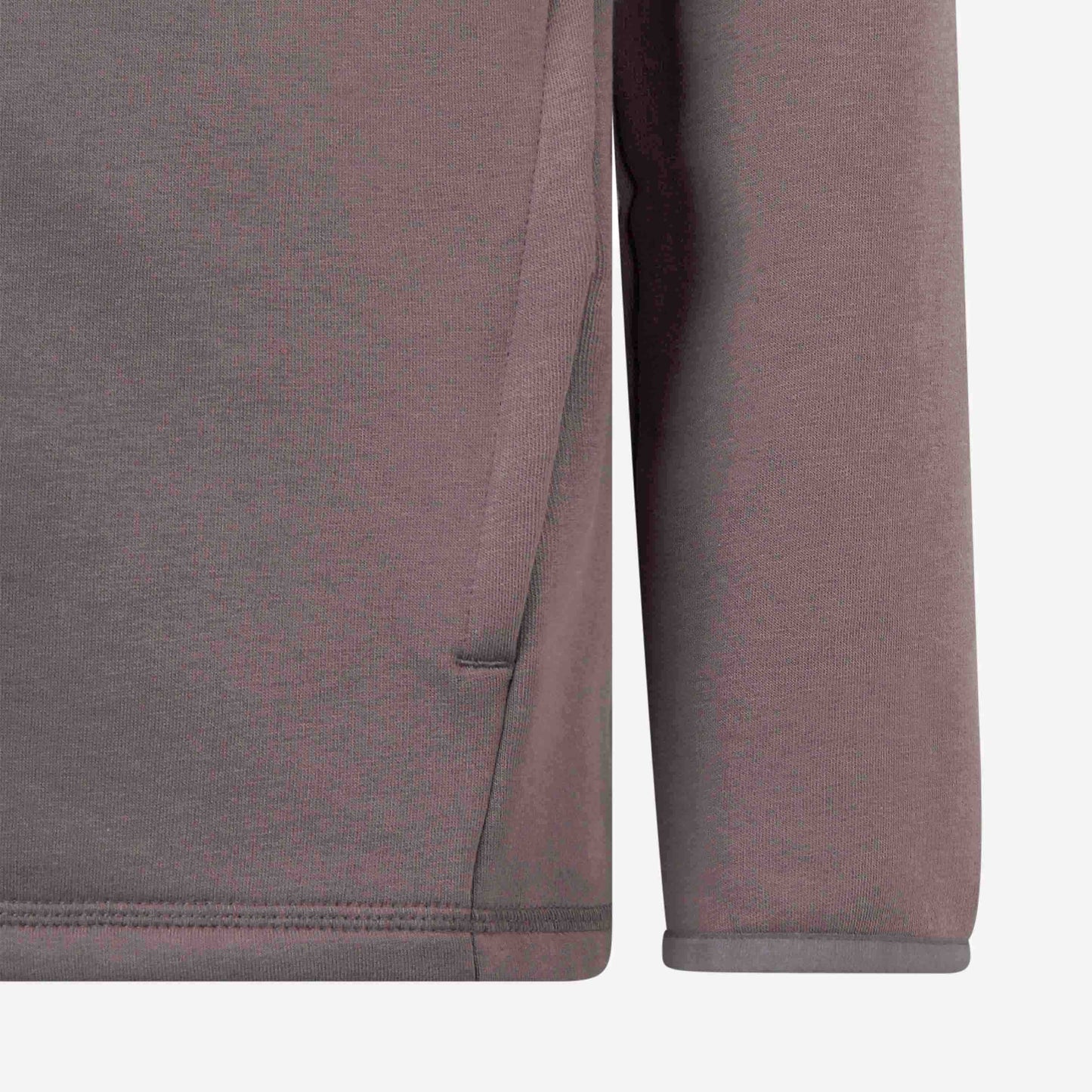 FELPA MILAN CASUALS 2023/24 CON ZIP E CAPPUCCIO