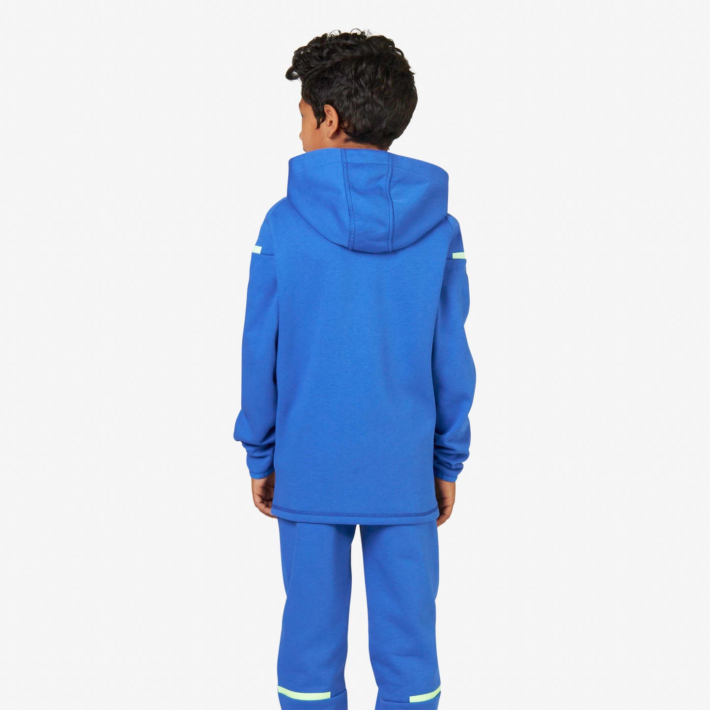 FELPA MILAN CASUALS DA BAMBINO CON ZIP E CAPPUCCIO 2023/24