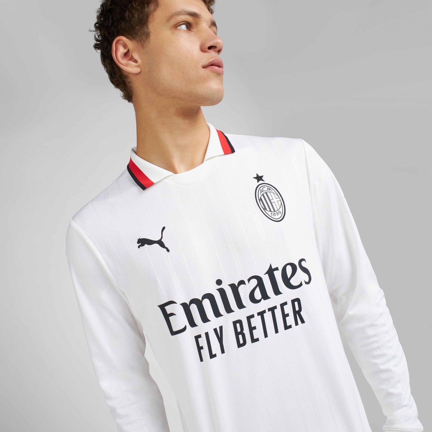 MAGLIA MILAN GARA AWAY 2024/25 A MANICHE LUNGHE