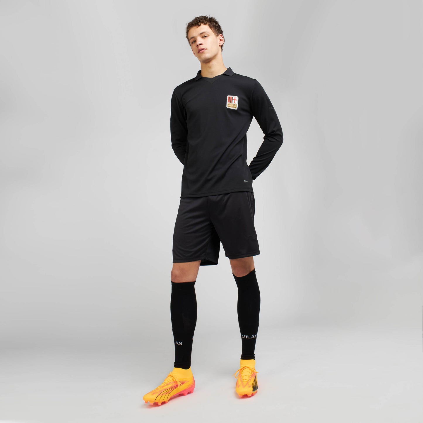 MAGLIA MILAN GARA AUTHENTIC PORTIERE 125° ANNIVERSARIO