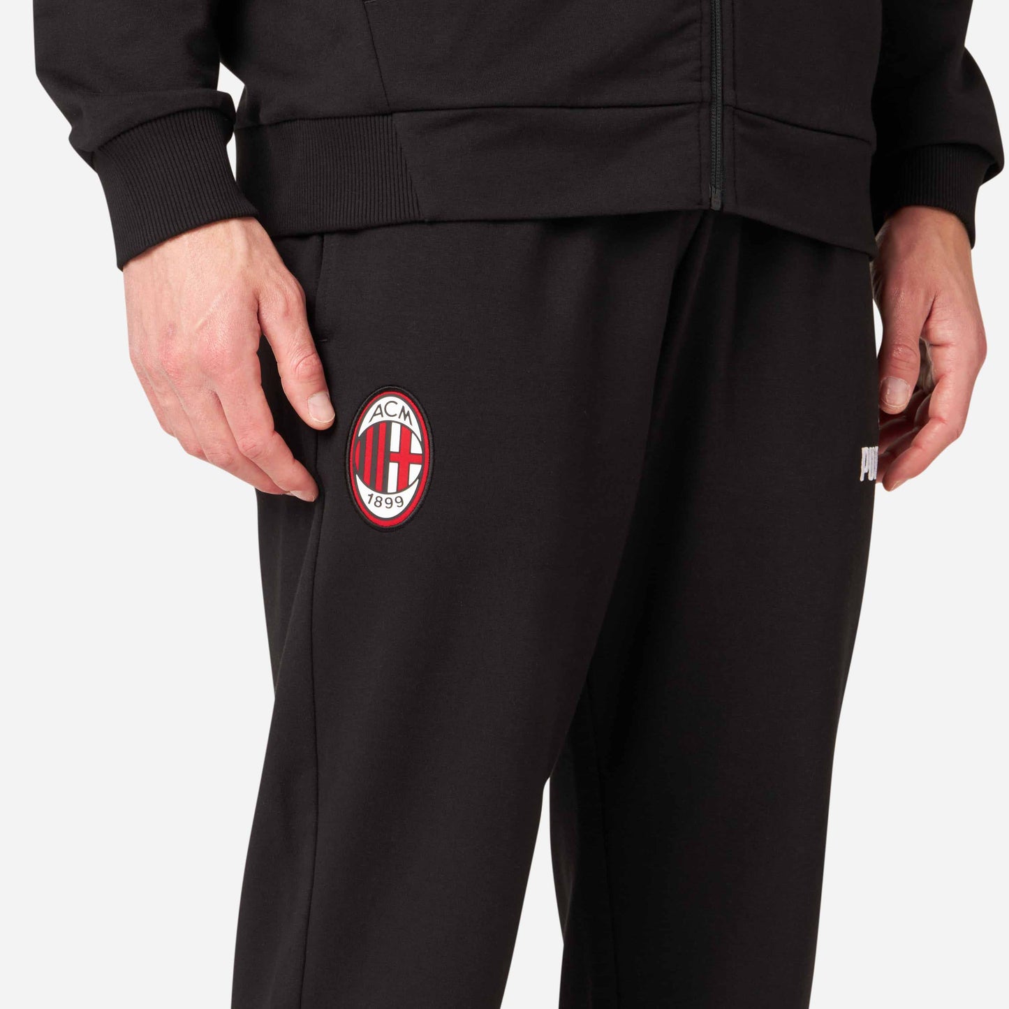 TUTA MILAN CON FELPA FULL ZIP CON CAPPUCCIO E PANTALONI