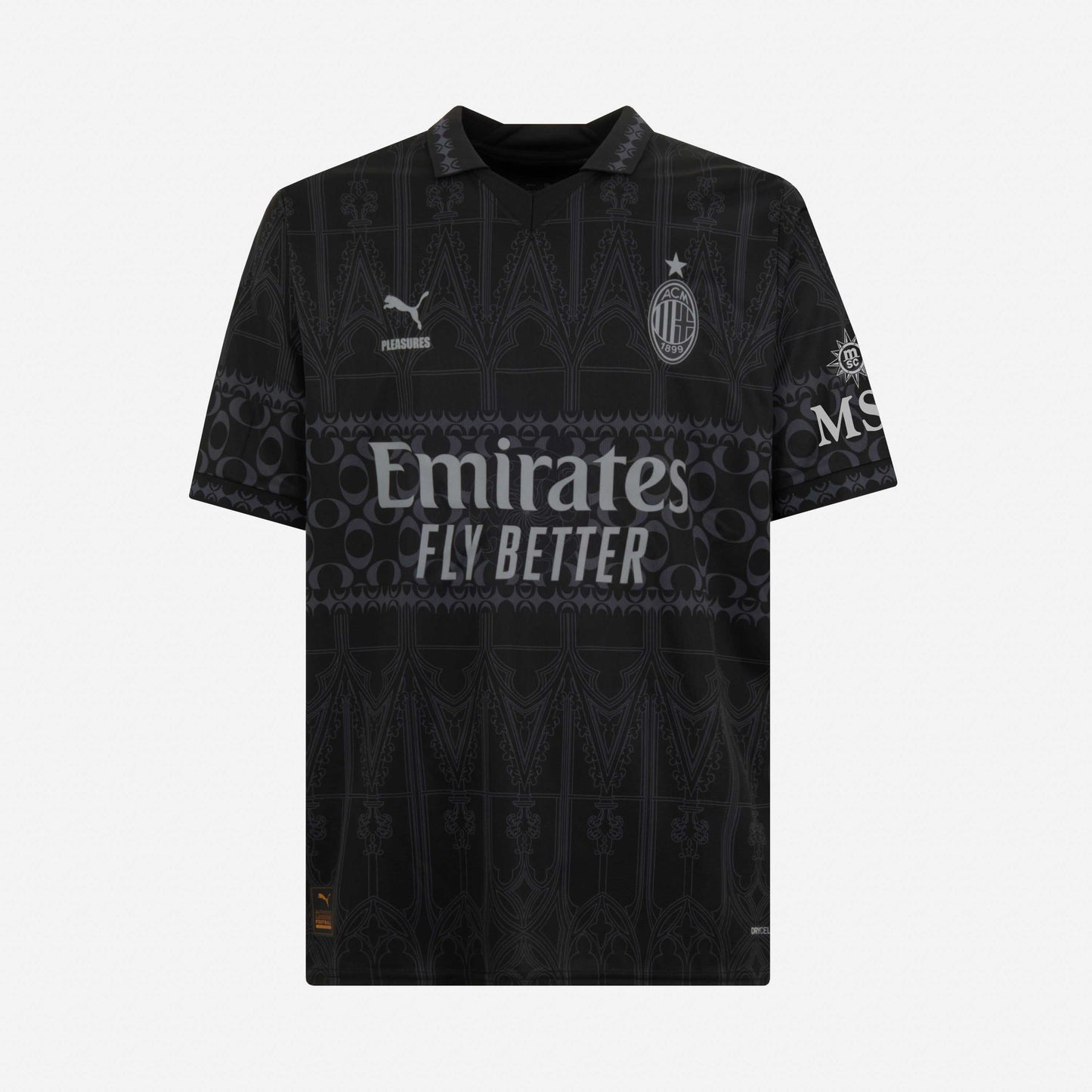 JERSEY AC Milan x Pleasures 2023/24  – Dark version