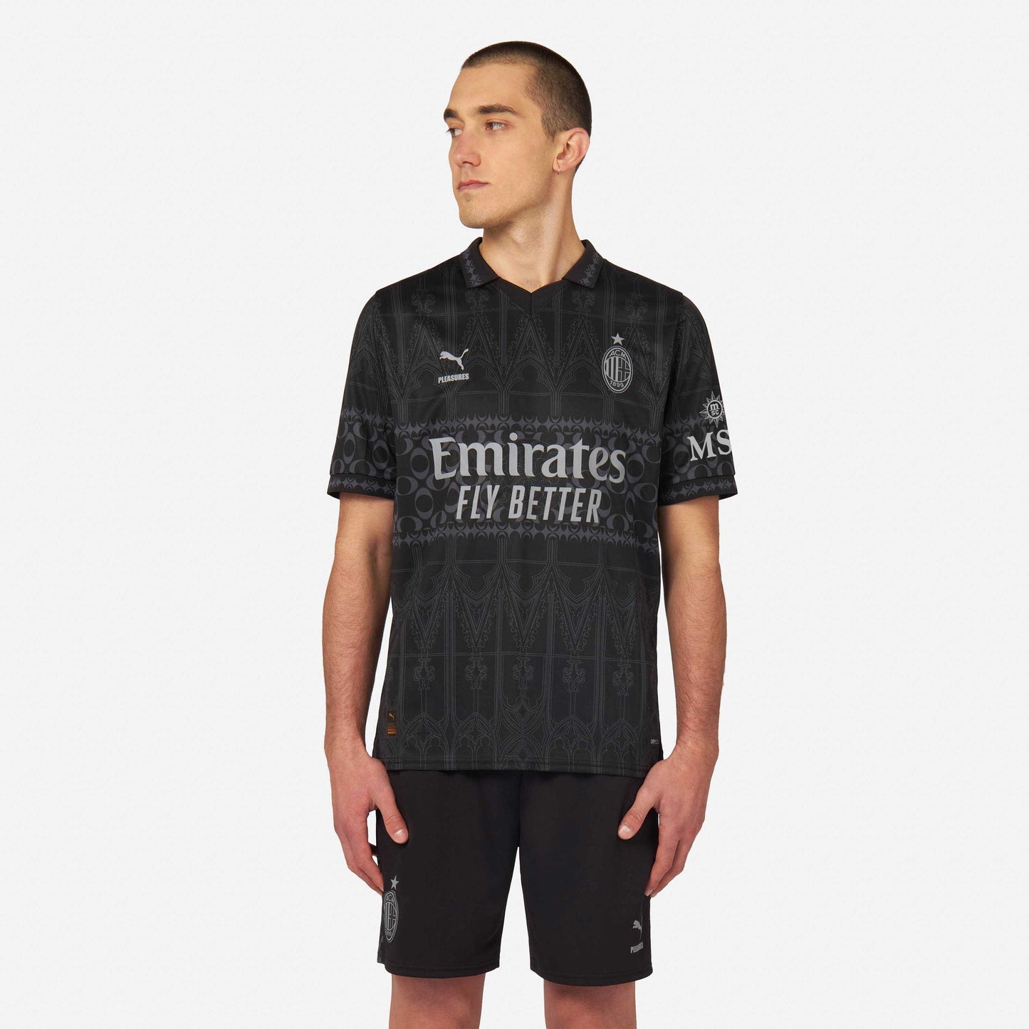 JERSEY AC Milan x Pleasures 2023/24  – Dark version