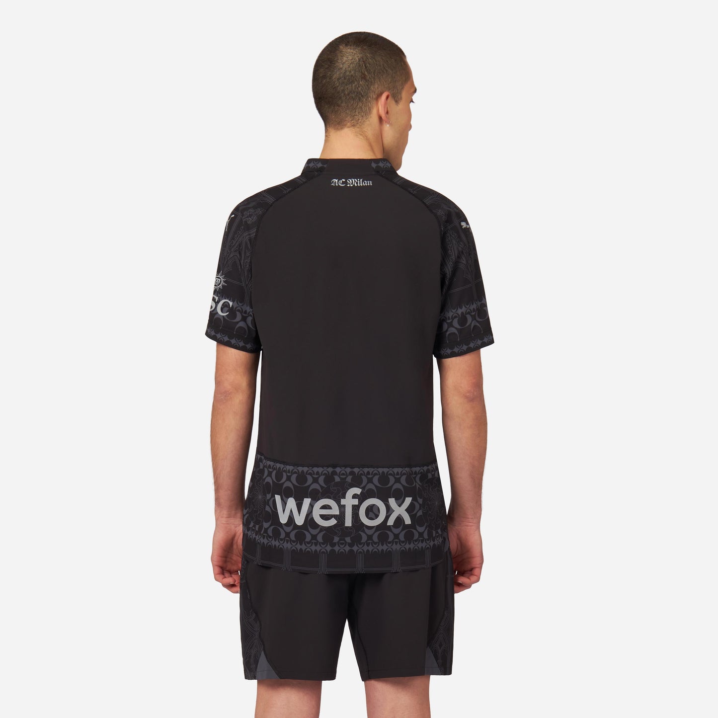 AUTHENTIC JERSEY AC Milan x Pleasures 2023/24 – Dark version