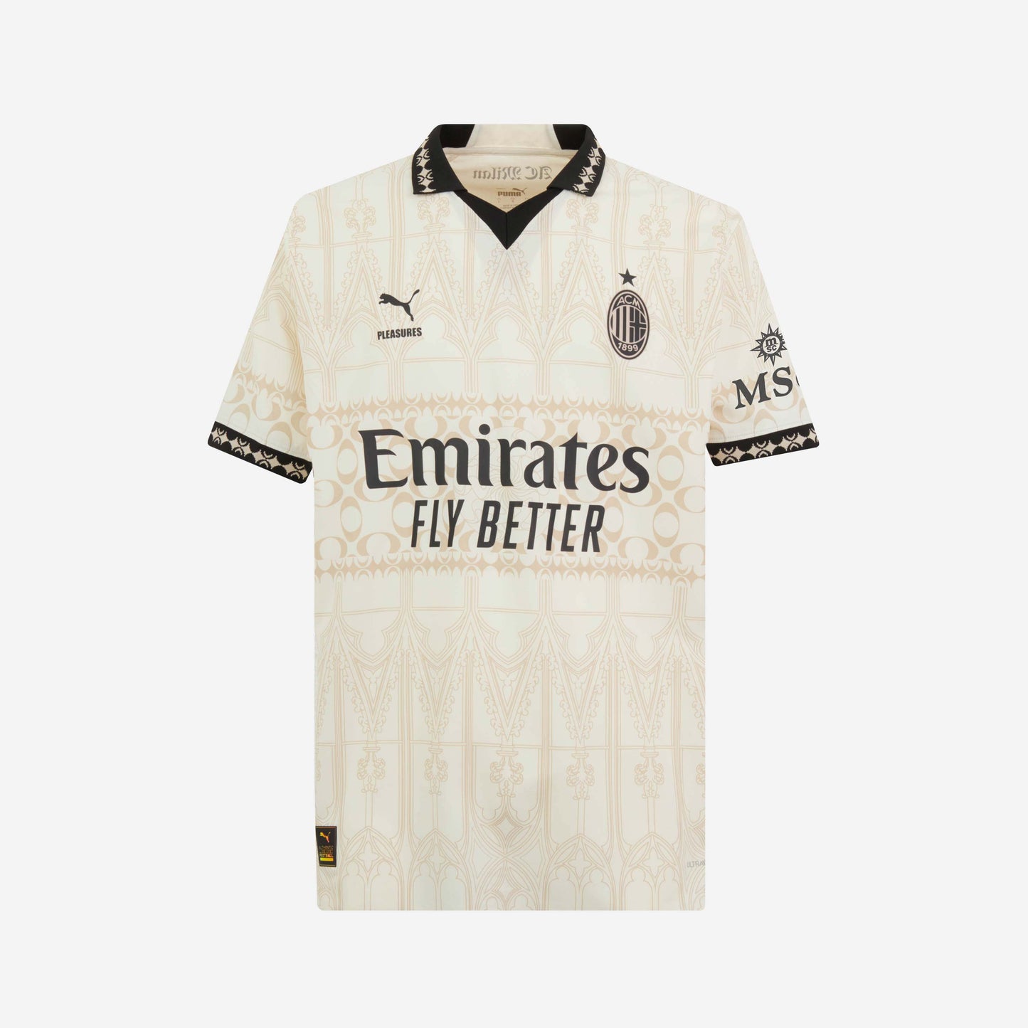 AUTHENTIC JERSEY AC Milan x Pleasures 2023/24 – Light version