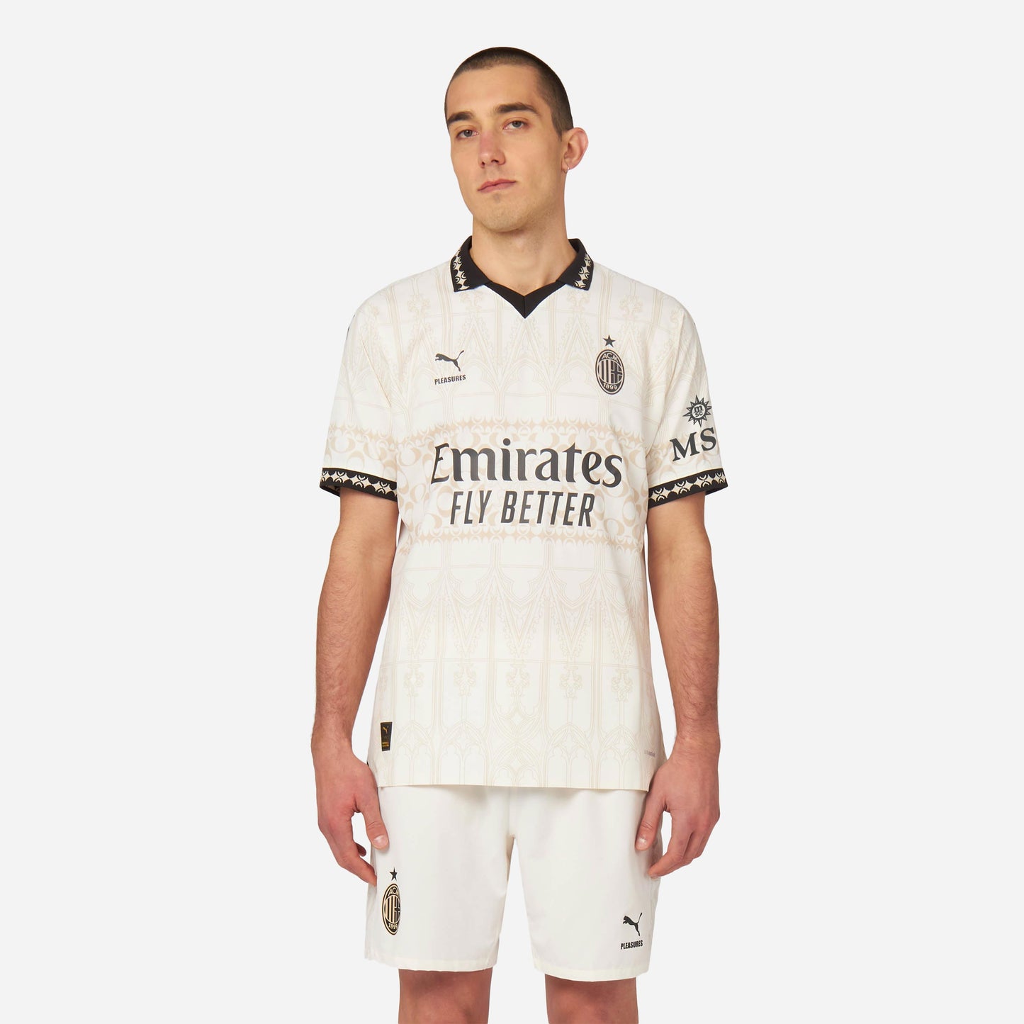 AUTHENTIC JERSEY AC Milan x Pleasures 2023/24 – Light version