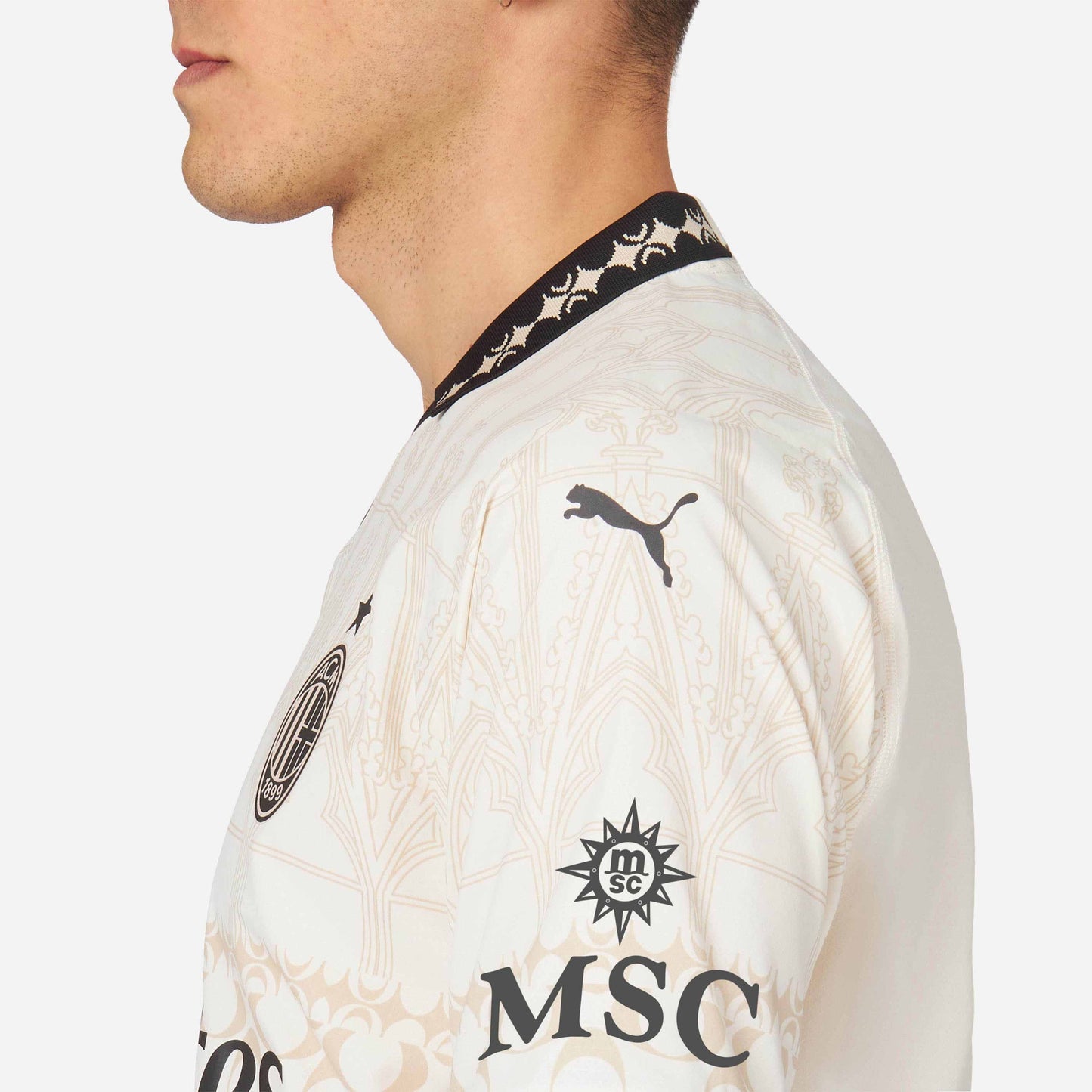 AUTHENTIC JERSEY AC Milan x Pleasures 2023/24 – Light version