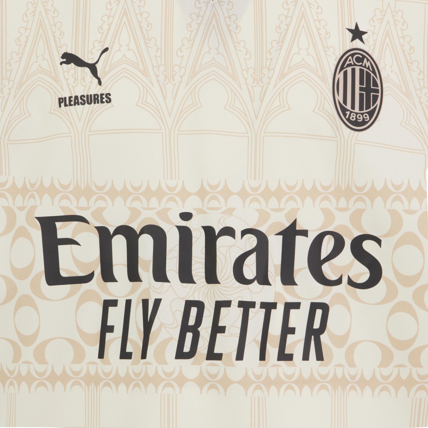 AUTHENTIC JERSEY AC Milan x Pleasures 2023/24 – Light version