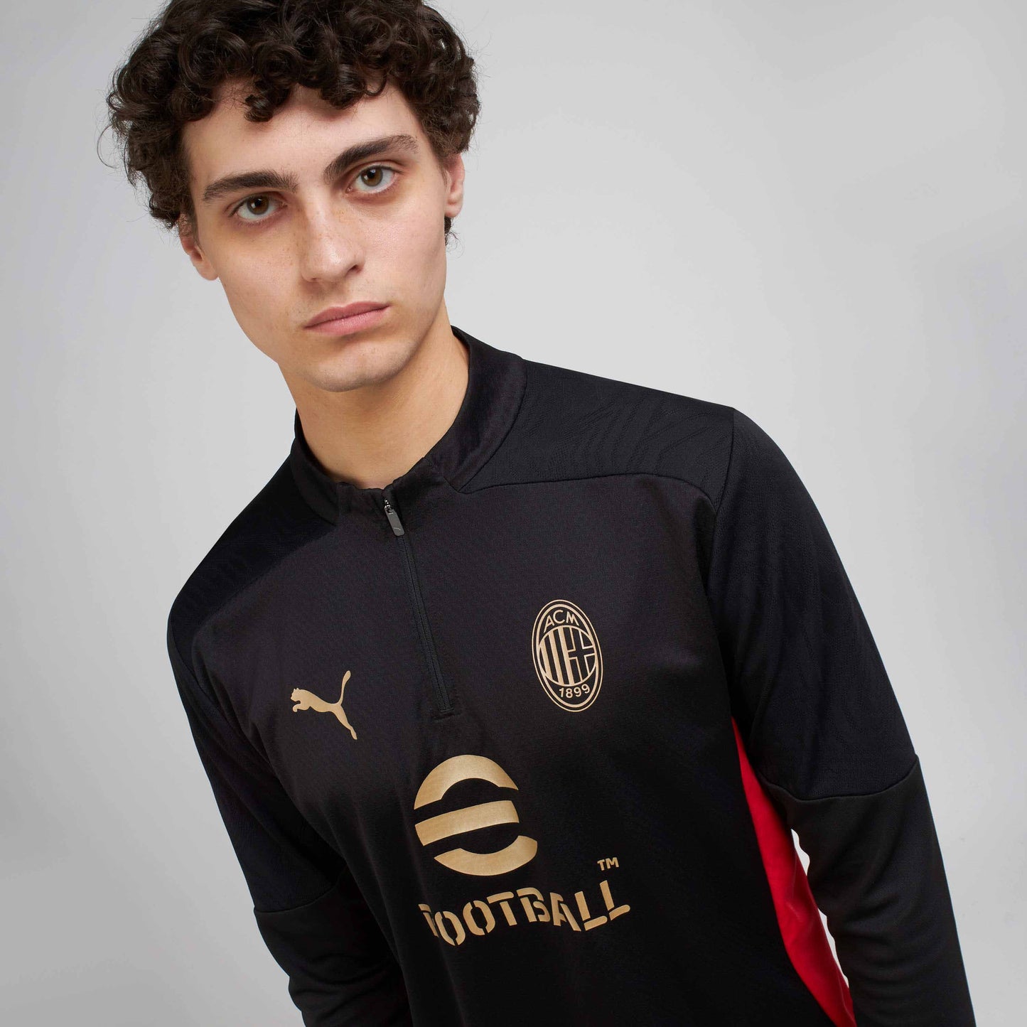 MILAN 1/4 ZIP LONG-SLEEVE TRAINING 2024/25 JERSEY