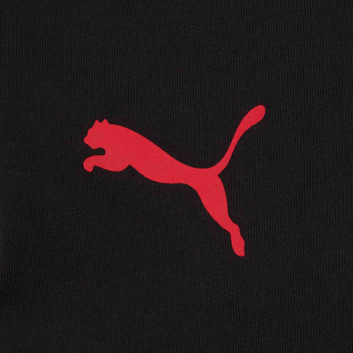 AC MILAN ESSENTIAL COLLECTION BLACK SHORT-SLEEVED POLO SHIRT