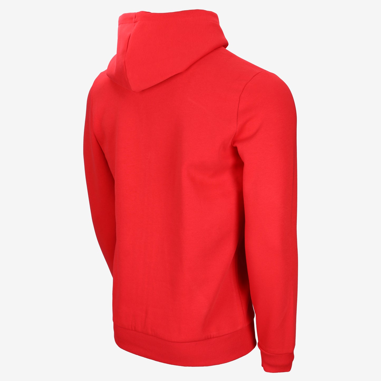 AC MILAN ESSENTIAL COLLECTION RED ZIPPED HOODIE