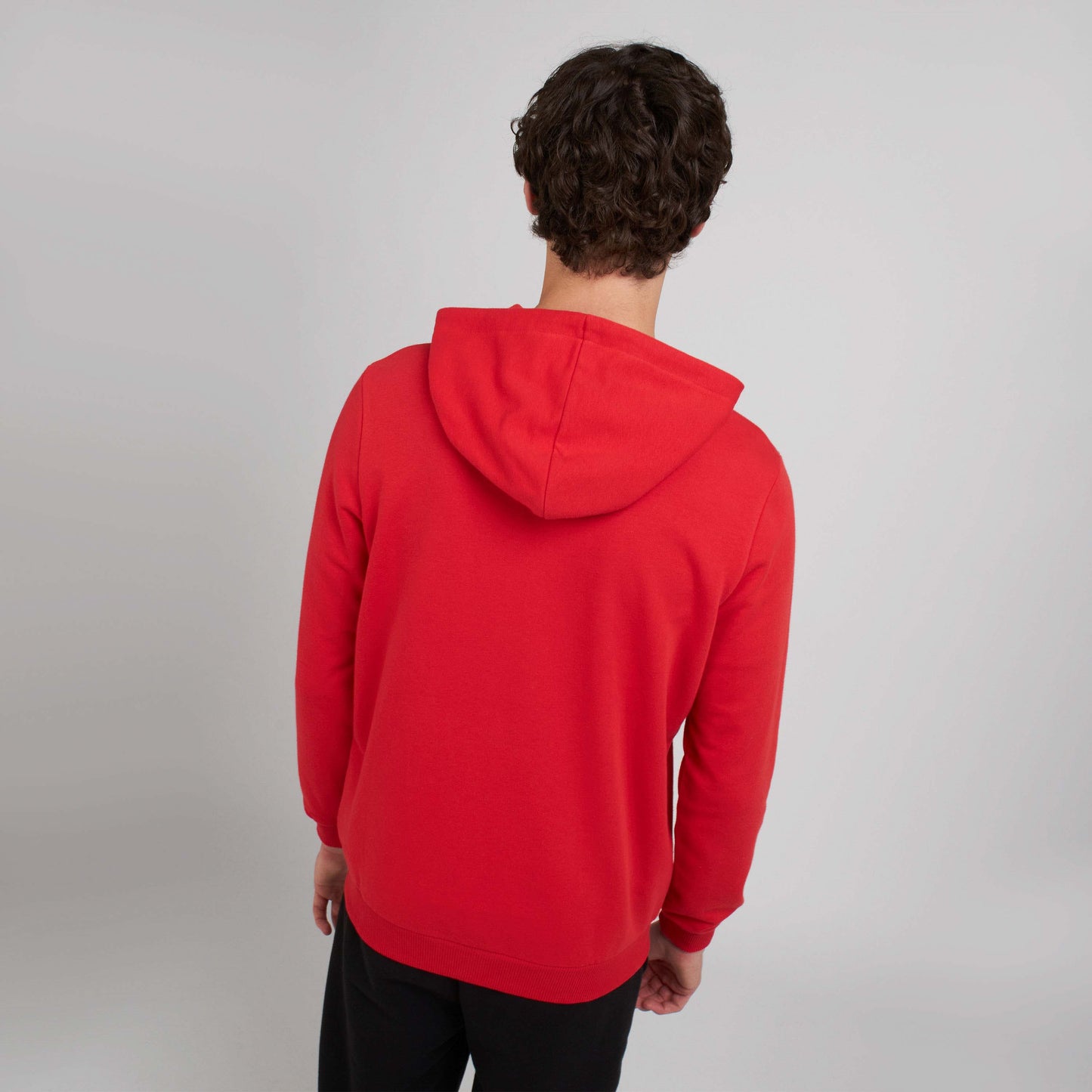 AC MILAN CULTURE COLLECTION ZIPPED RED HOODIE