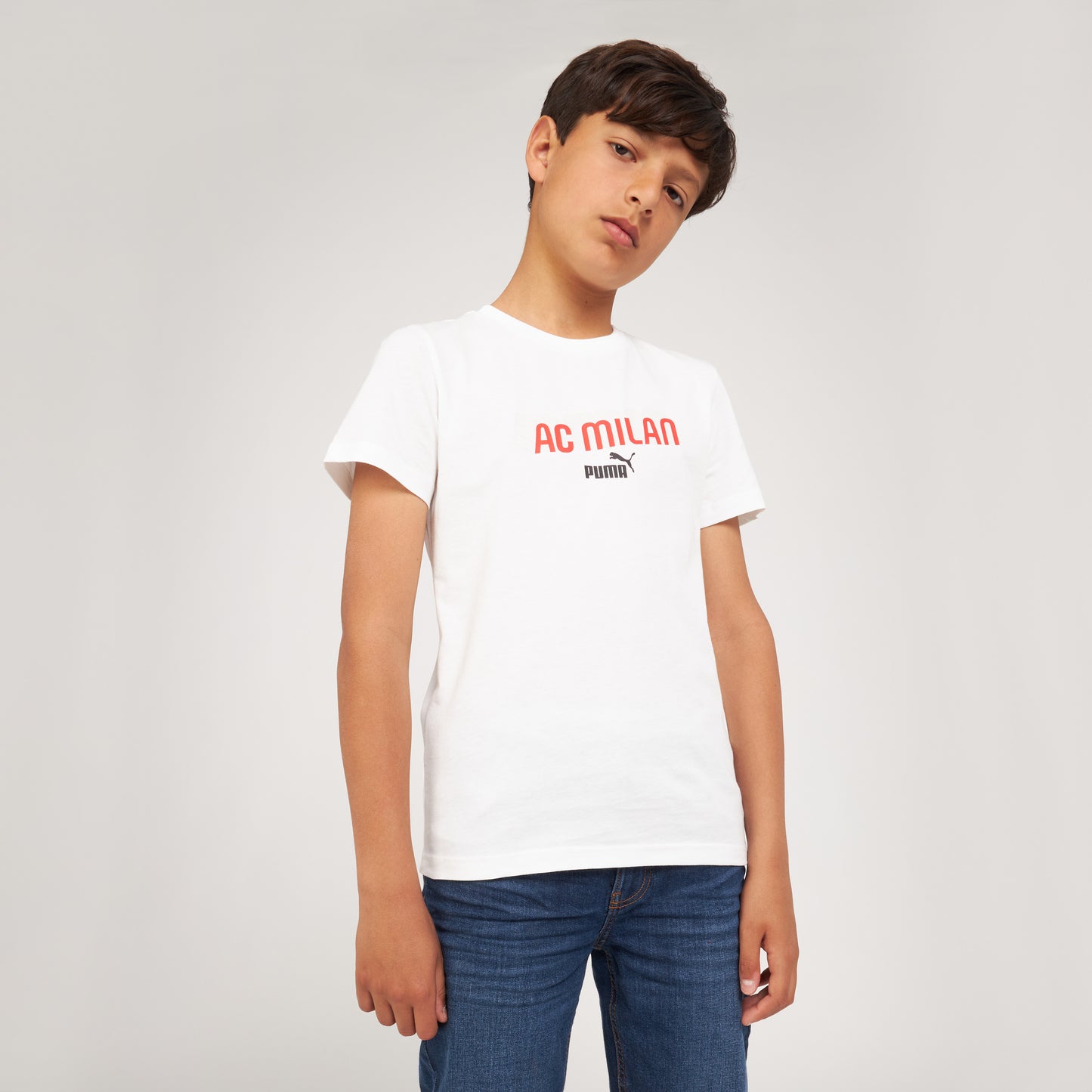 AC MILAN CULTURE COLLECTION WHITE T-SHIRT KIDS