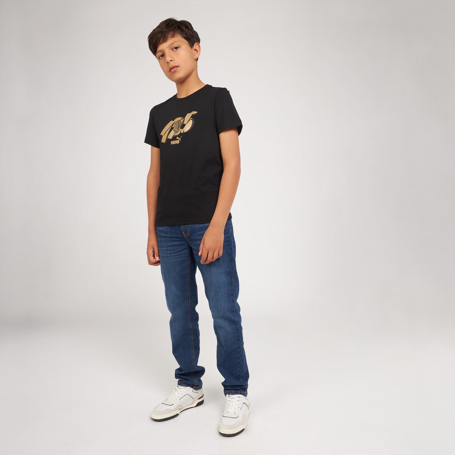 T-SHIRT MILAN 125° ANNIVERSARIO CULTURE NERA BAMBINO