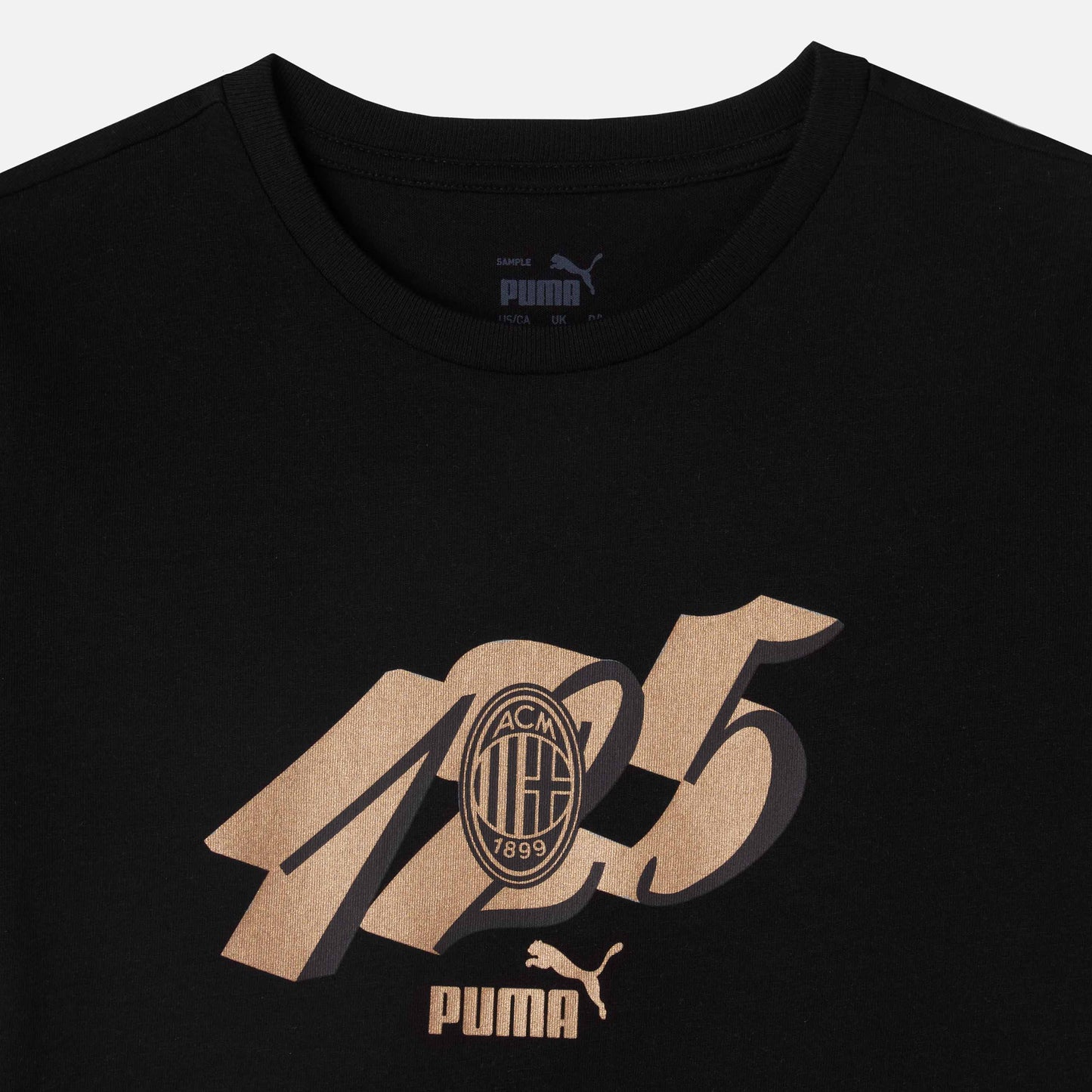 T-SHIRT MILAN 125° ANNIVERSARIO CULTURE NERA BAMBINO