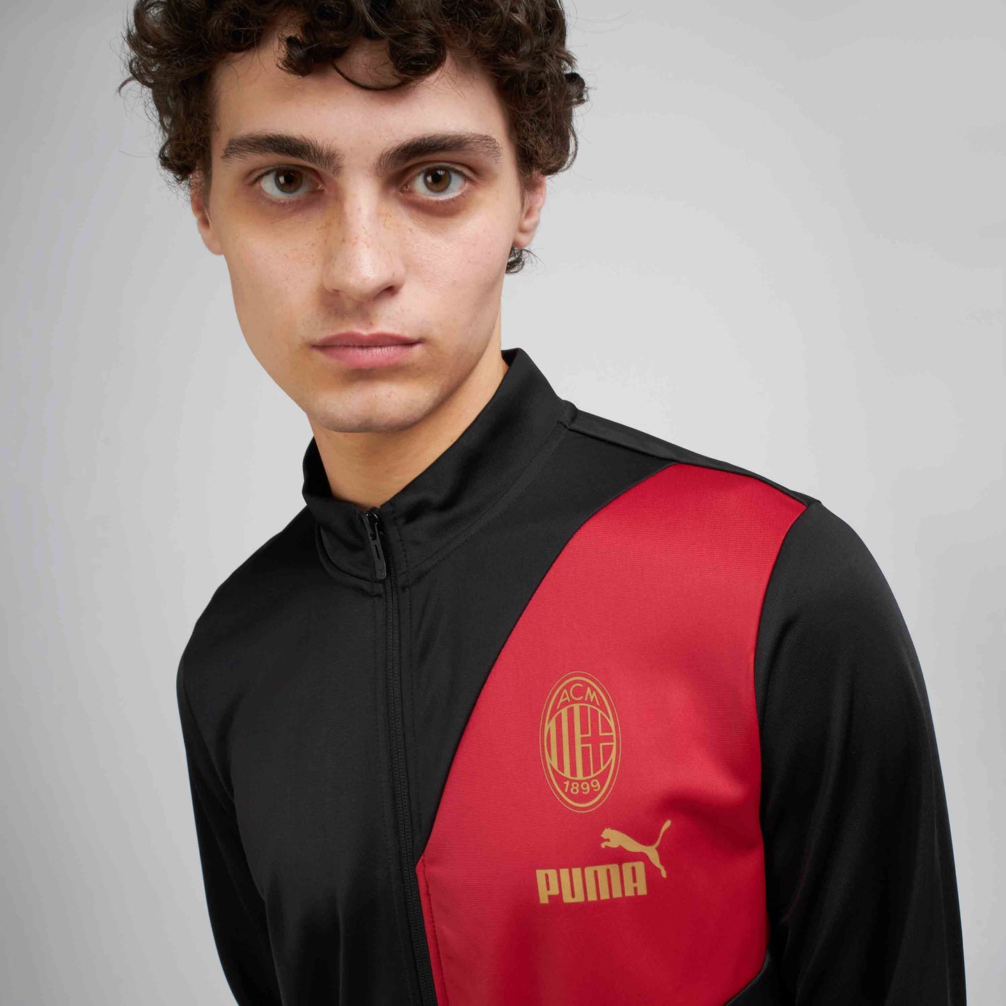 FELPA CON ZIP MILAN CULTURE COLLECTION