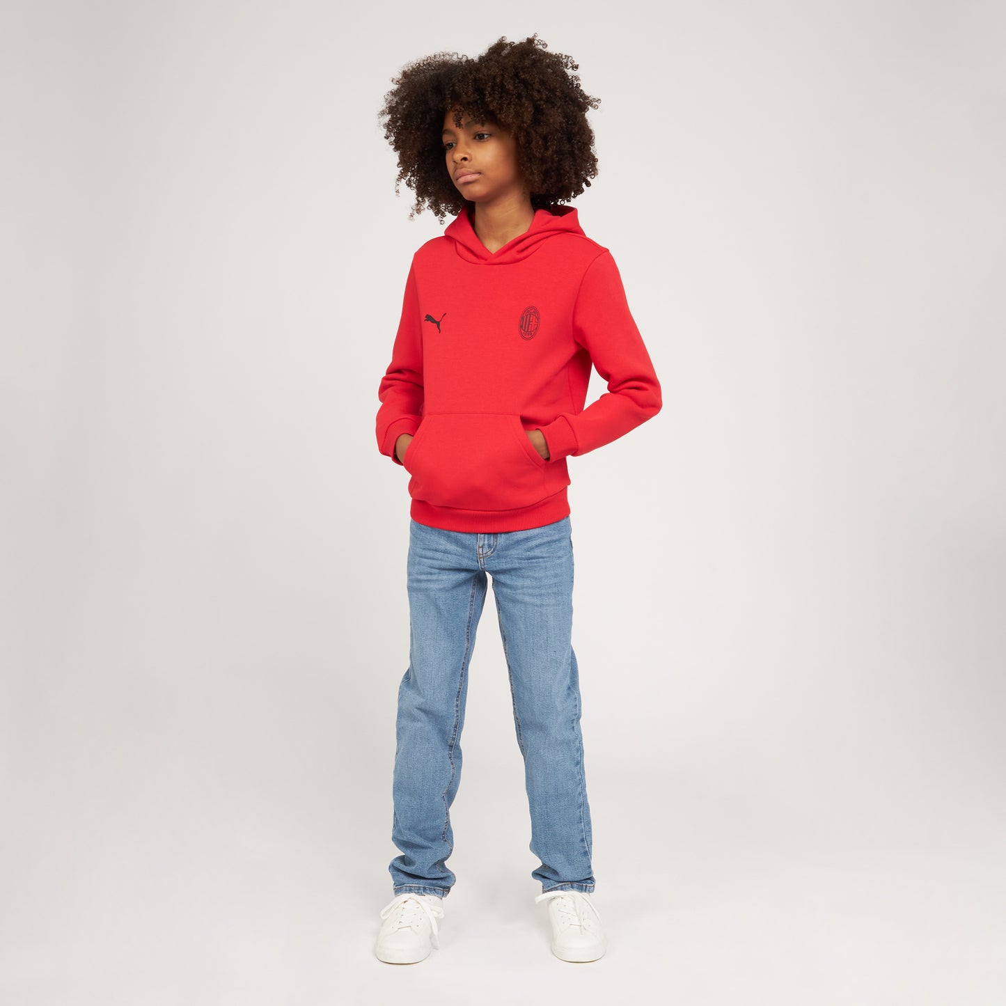 FELPA MILAN ESSENTIAL ROSSA BAMBINO