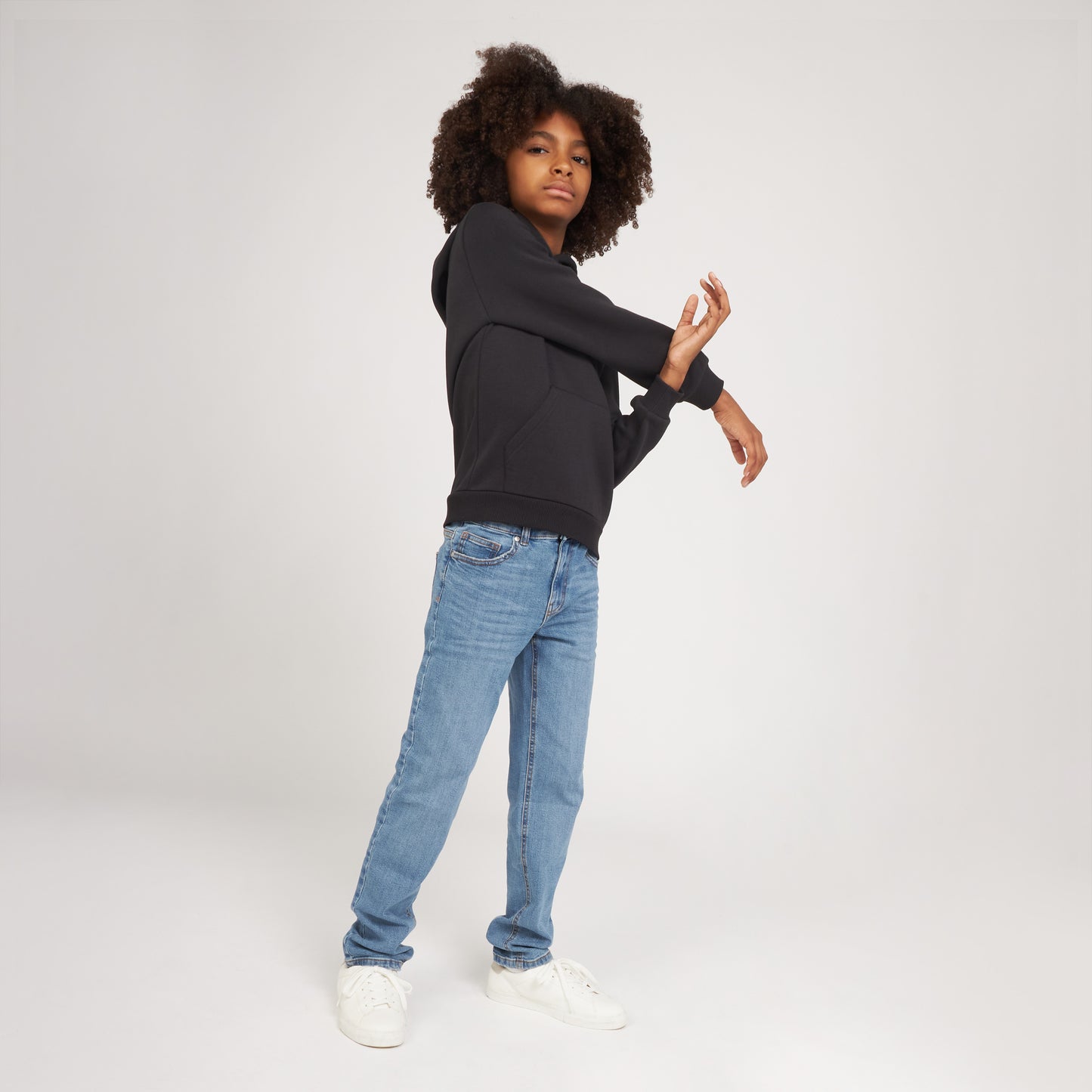 FELPA MILAN ESSENTIAL NERA BAMBINO